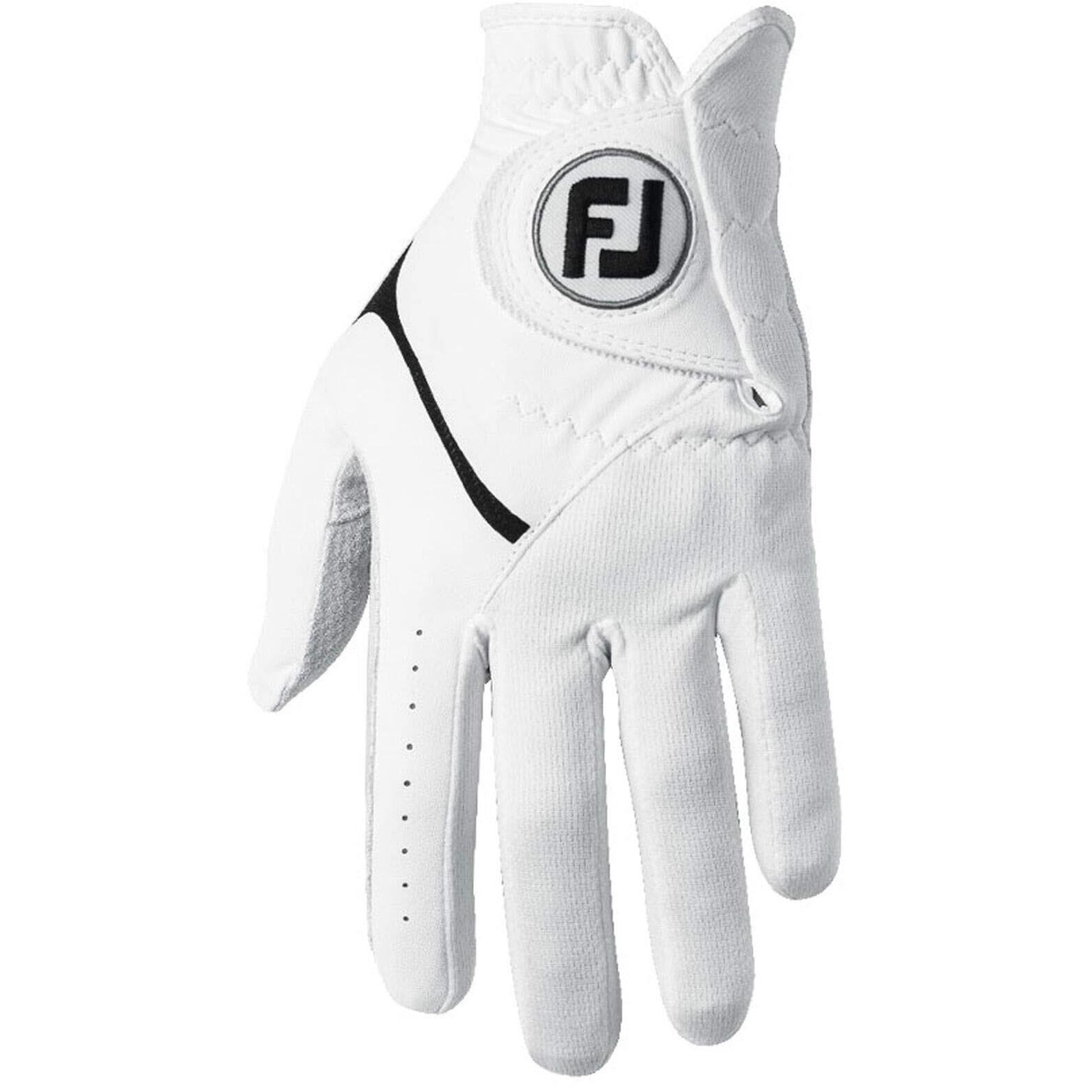 Footjoy Tropicool Gloves  White  Small  Worn On Left Hand