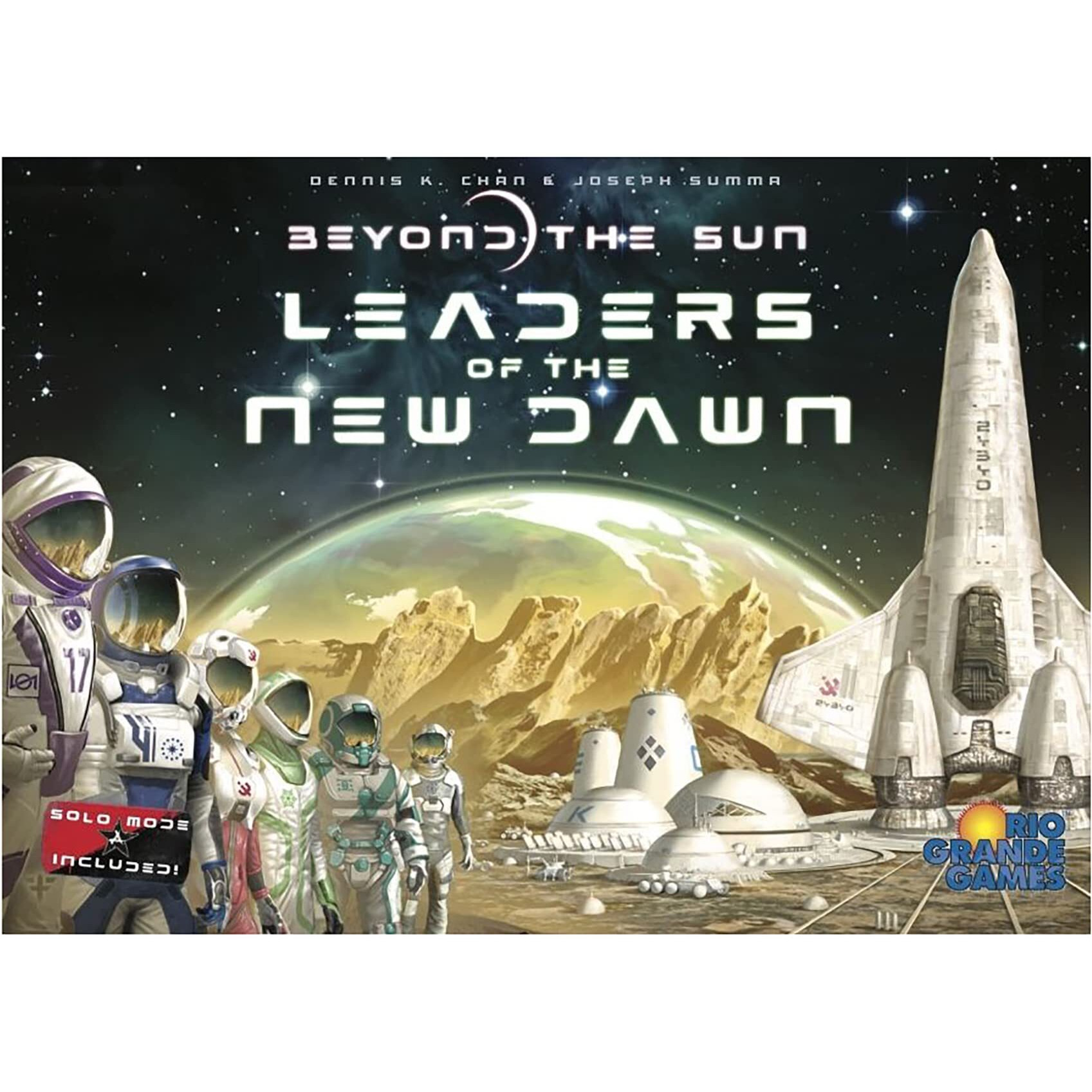 Rio Grande Games Beyond The Sun Leaders Of The New Dawn - Game Expansion  Rio Grande Games  Space Civilization  1-4 Players  Ages 14+
