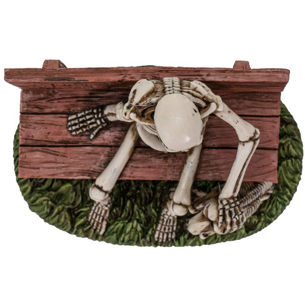 Pacific Giftware Old Man And A Dog Love Never Die Skeleton Resin Home Decor Figurine