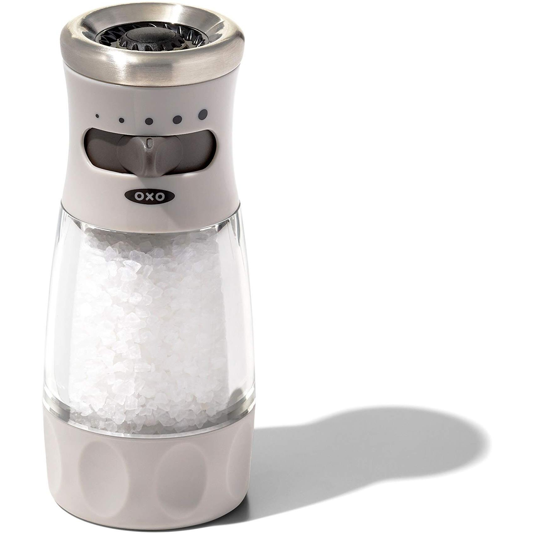 New Oxo Good Grips Contoured Mess-Free Salt Grinder
