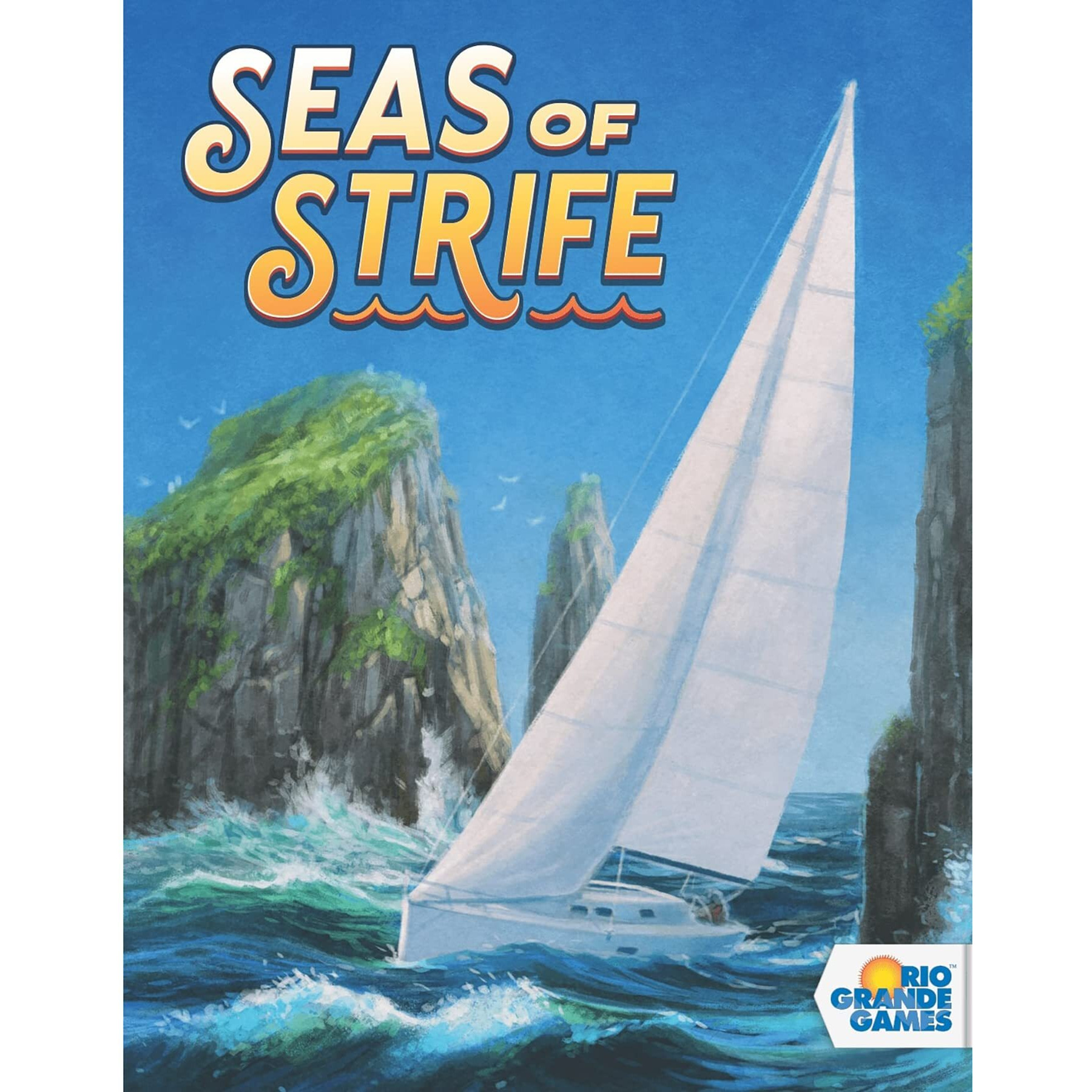 Rio Grande Games Seas Of Strife - Rio Grande Games  Trick Taking -Card Game  Ages 14+  3-6 Players  45 Min