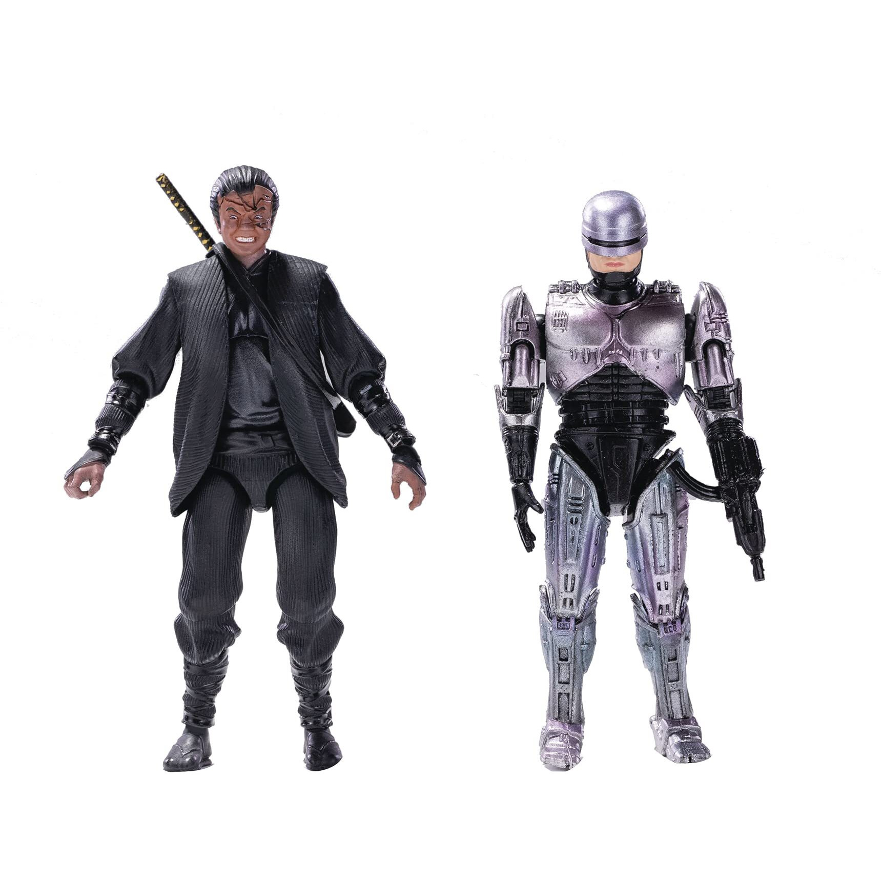 Hiya Toys Robocop 3 Robocop Vs Otomo Px Edition 118 Scale Exquisite Mini Action Figure Two-Pack  Multicolor
