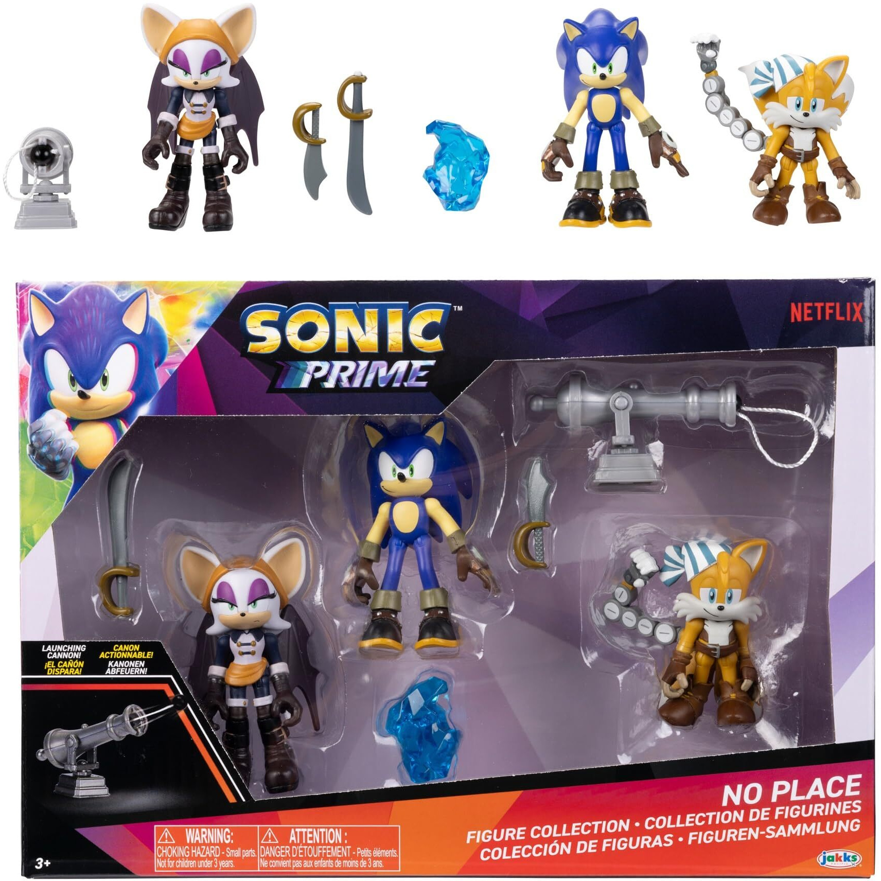 Sonic Prime 2.5"" Figures Multipack Wave 2