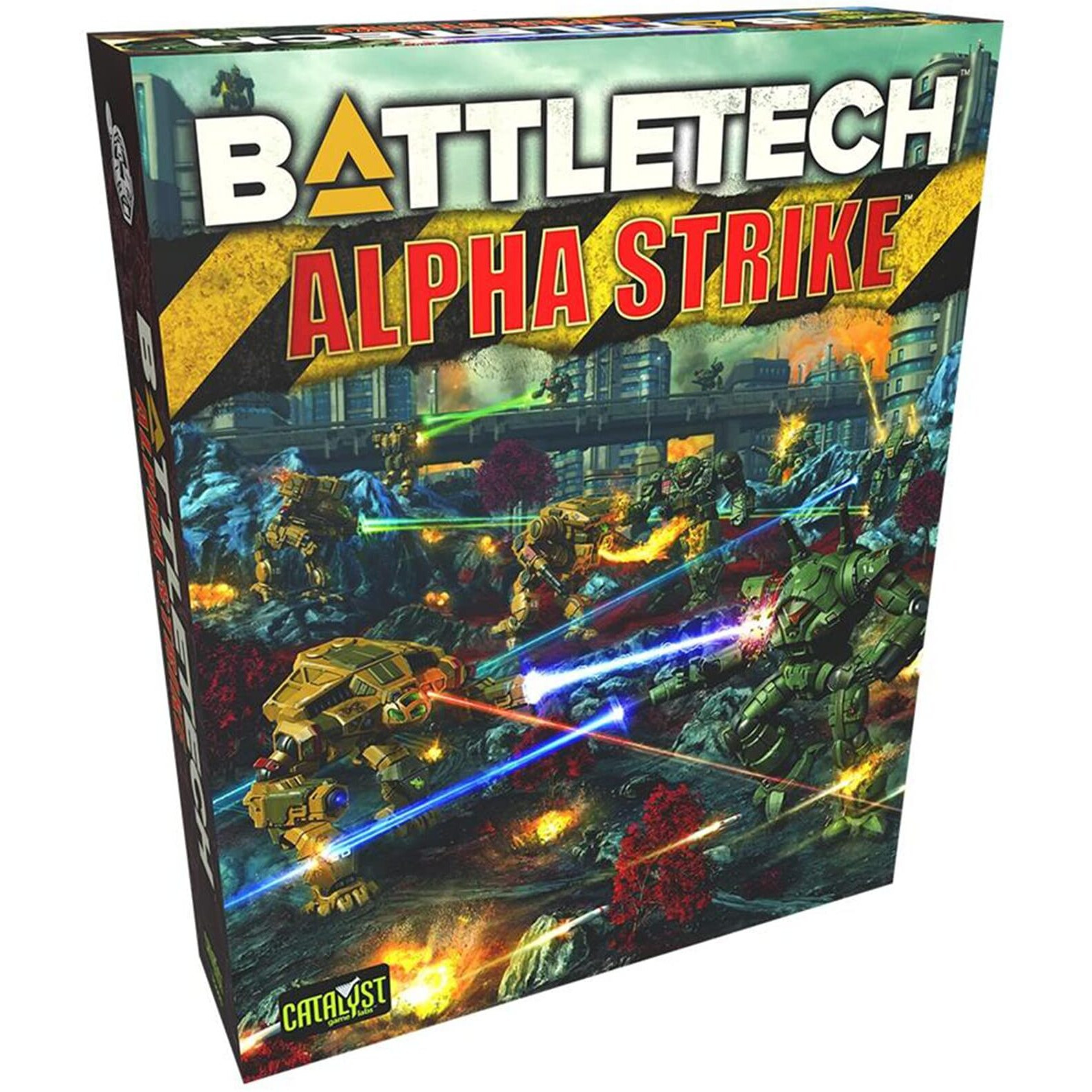 Catalyst Game Labs Battletech Alpha Strike Box Set - Sci-Fi Mech Miniatures Wargaming - Fast Play Starter Set For Strategy Game Enthusiasts  Brown
