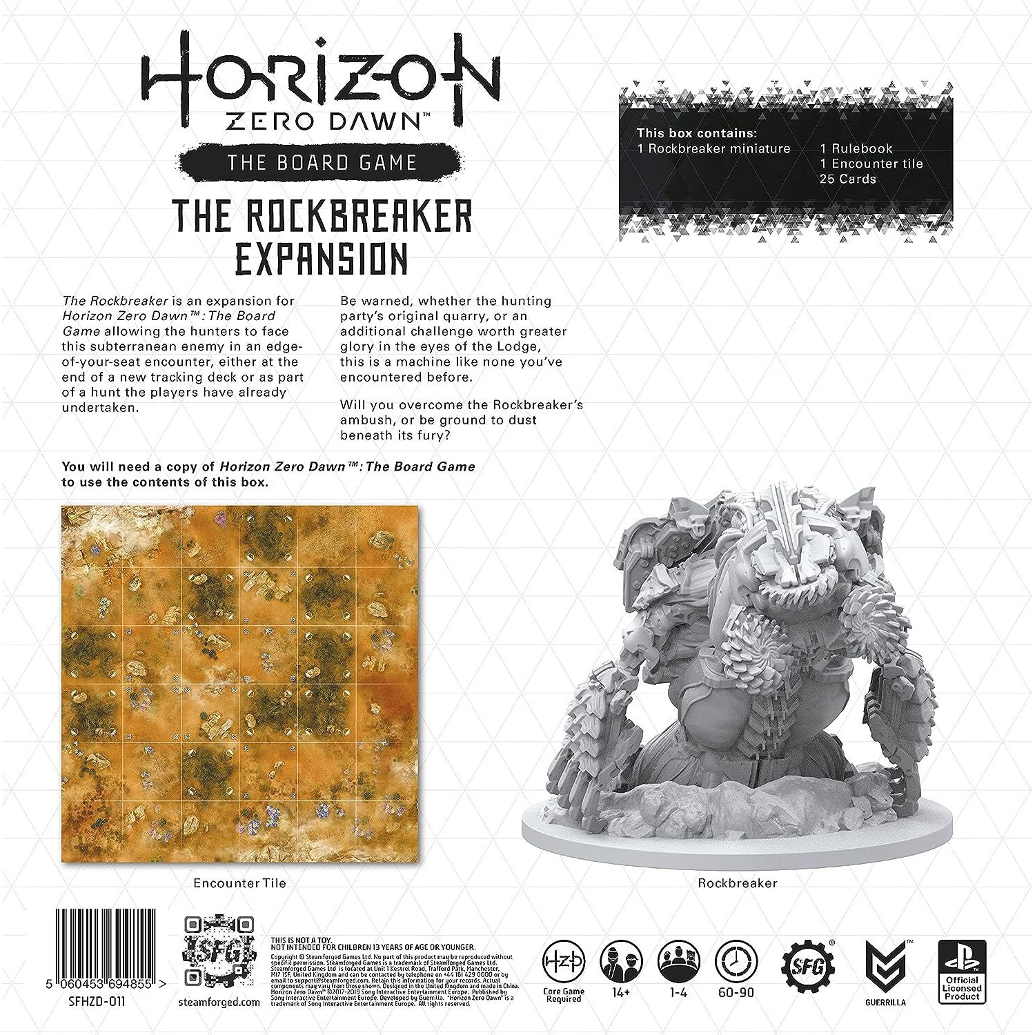 Horizon Zero Dawn The Board Game The Rockbreaker Expansion