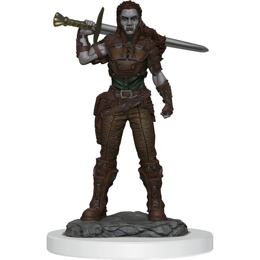 Wizkids D&D Nolzur's Marvelous Miniatures Orc Fighter Female