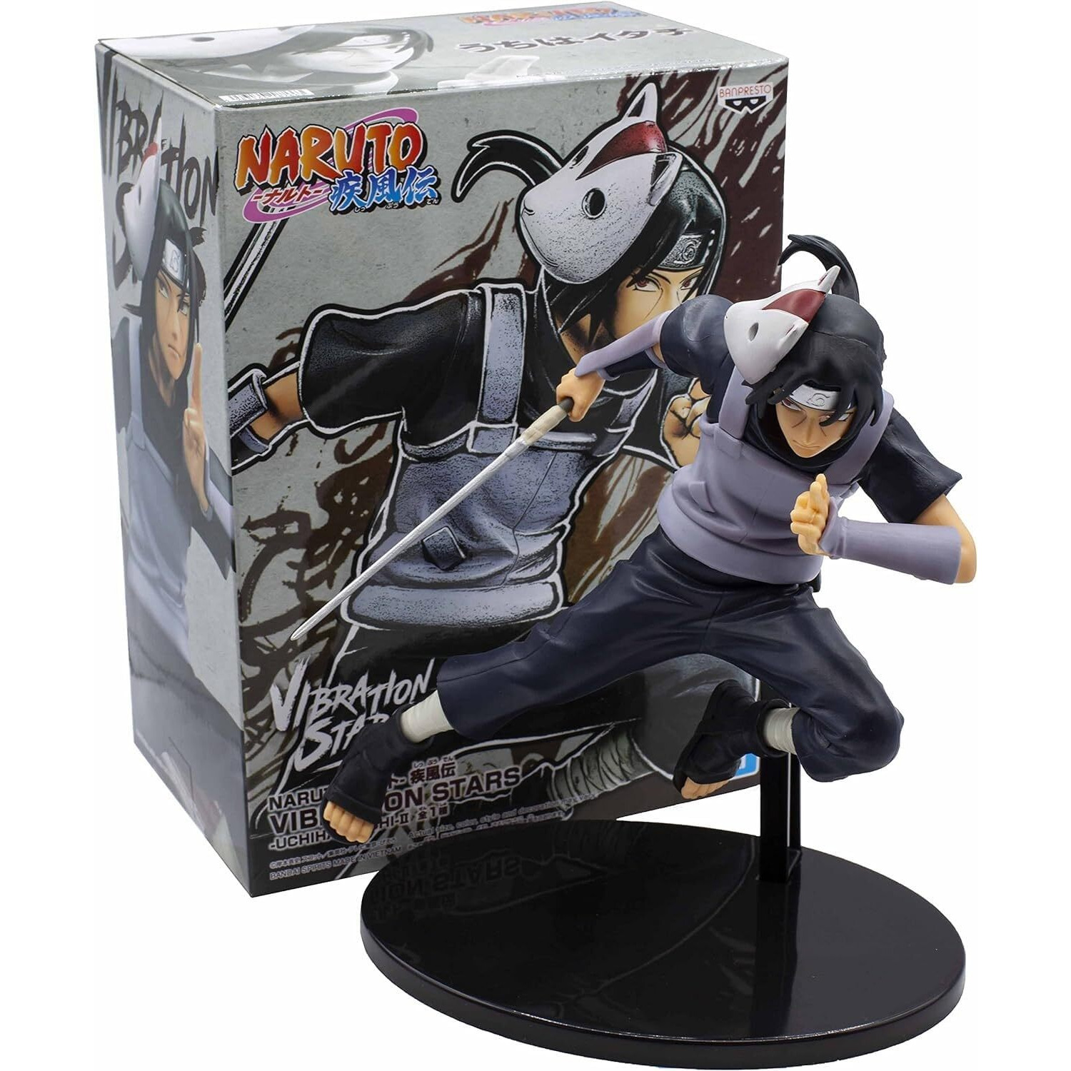 Banpresto - Naruto Shippuden - Vibration Stars - Uchiha Itachi Ii Statue