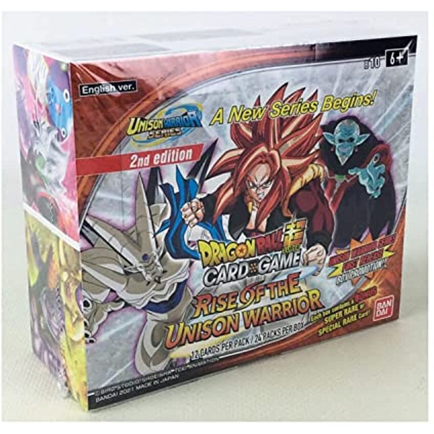 Dragon Ball Super Rise Of The Unison Warrior Booster Box 2Nd Edition