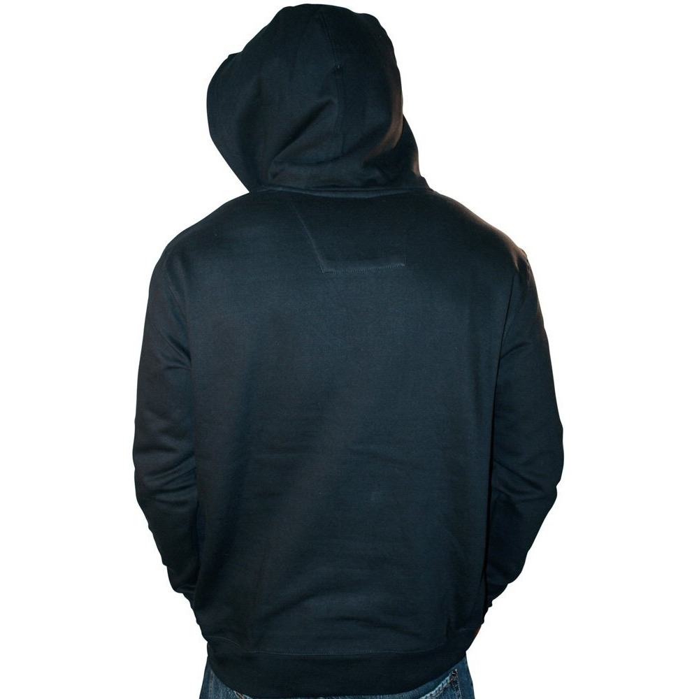 Caterpillar Men's Trademark Banner Hooded Sweatshirt (Regular And Big & Tall Sizes)  Black  3X Large