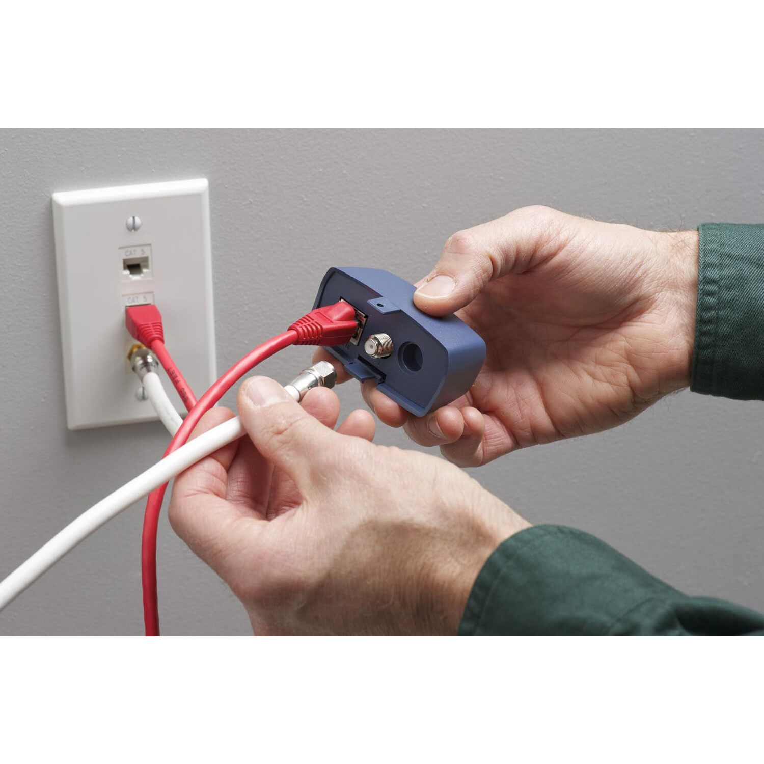 Fluke Networks Ciq-Wm Main Wiremap Adapter For Cableiq Network Cable Tester