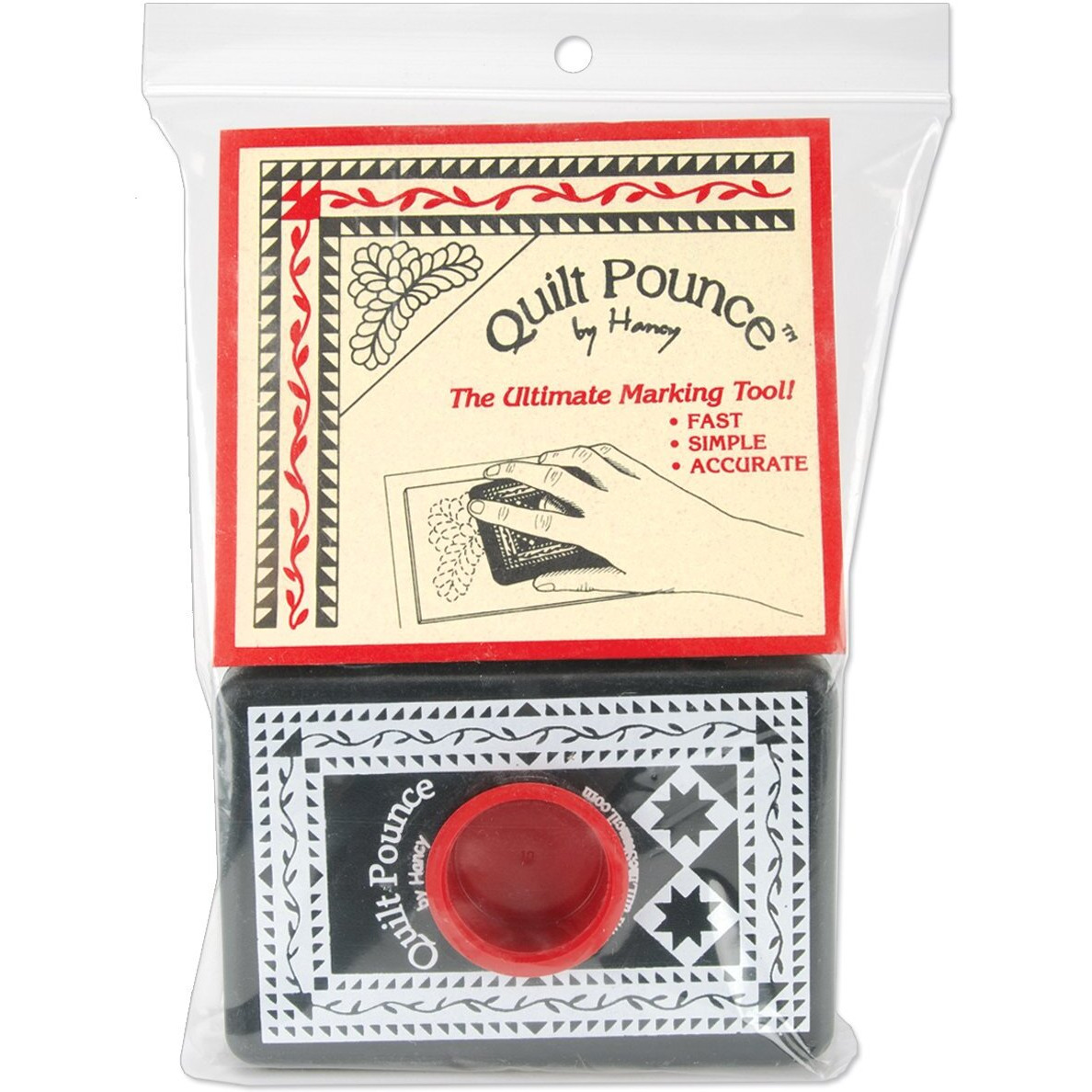 Hancy White Quilt Pounce Pad Chalk