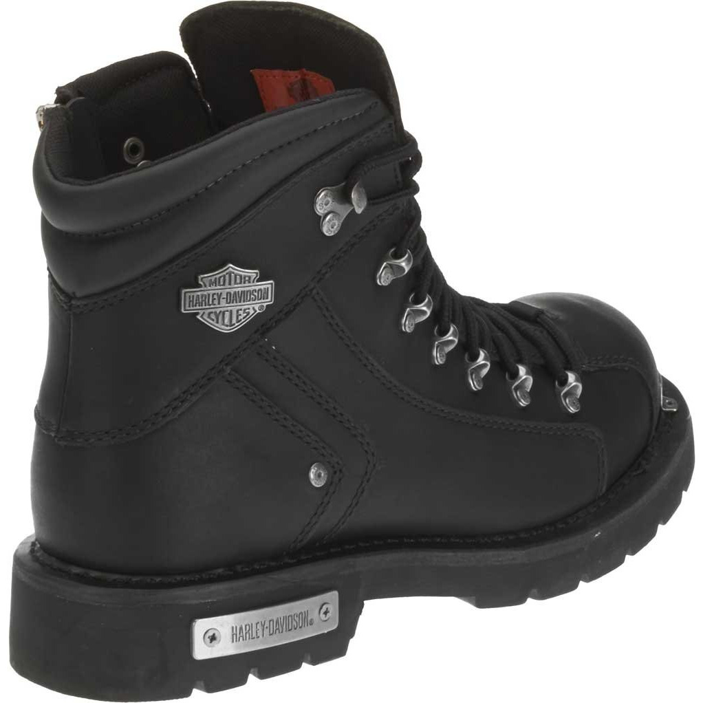 Harley-Davidson Footwear Men's Electron Leather Motorcycle Casual Boot  Black  7.5