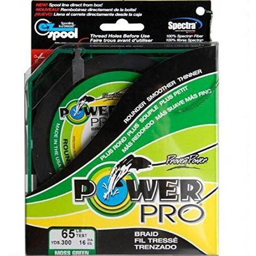 Powerpro Microfilament Braided Fishing Line  65 Lb