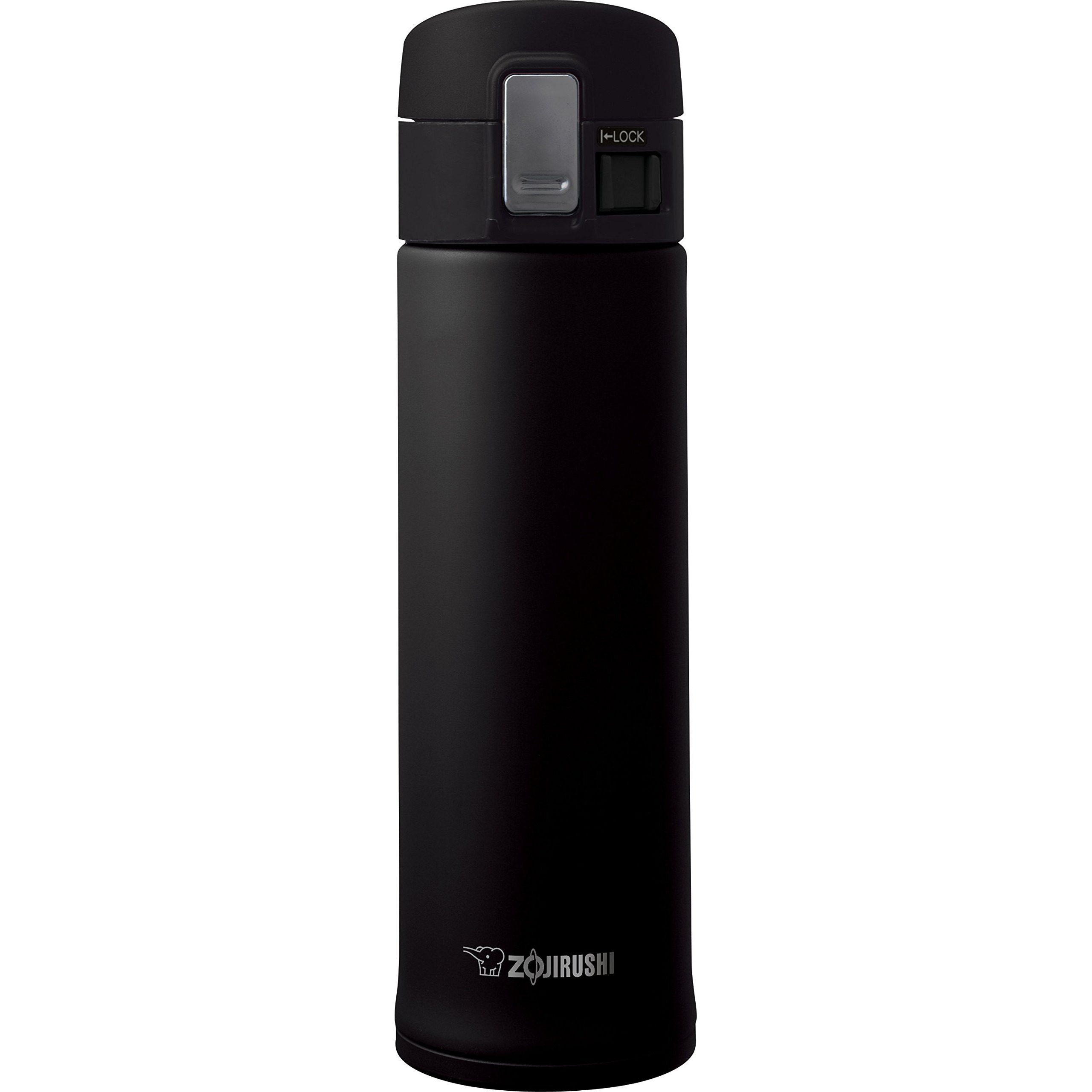 Zojirushi Stainless Steel Mug  Black  16 Ounce