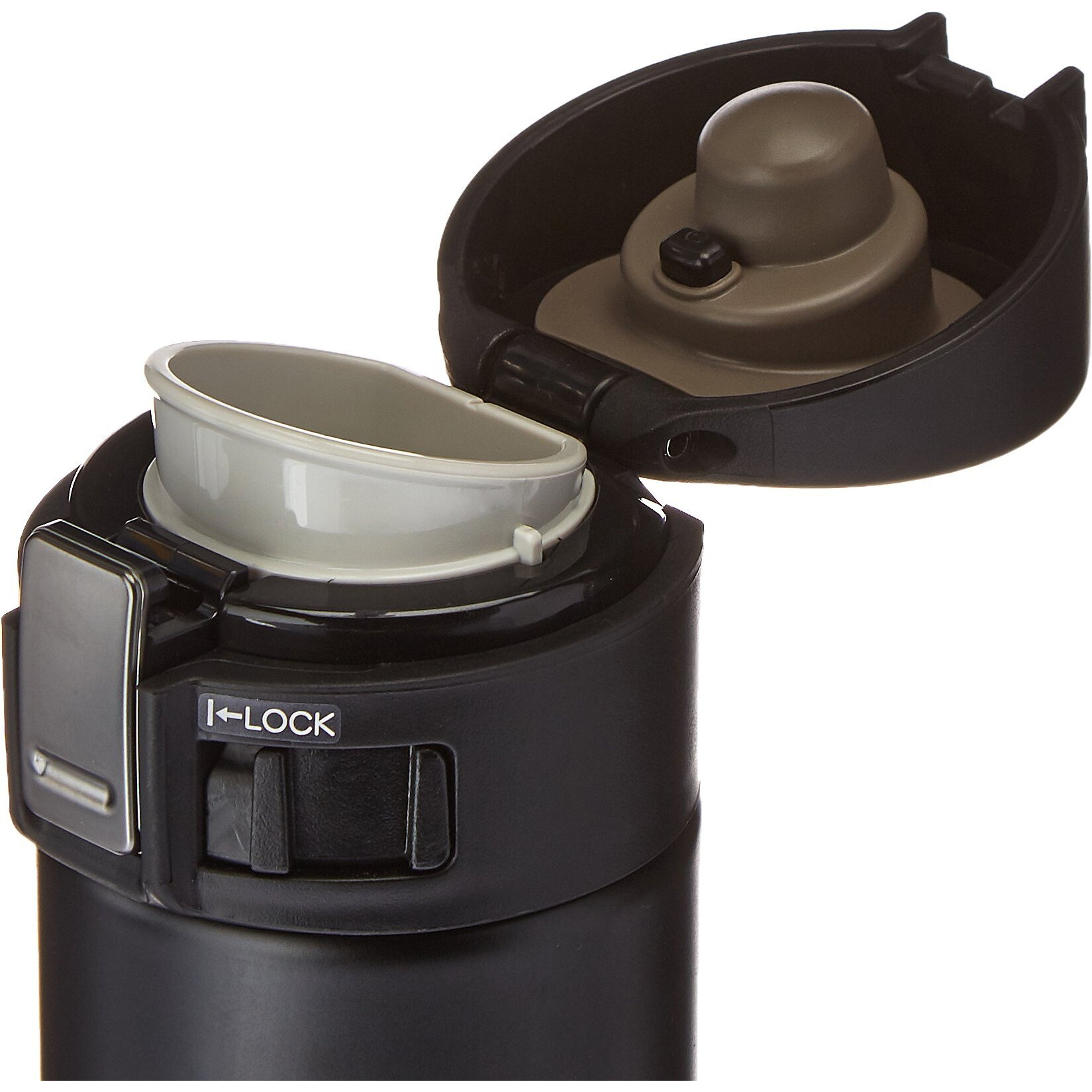 Zojirushi Stainless Steel Mug  Black  16 Ounce