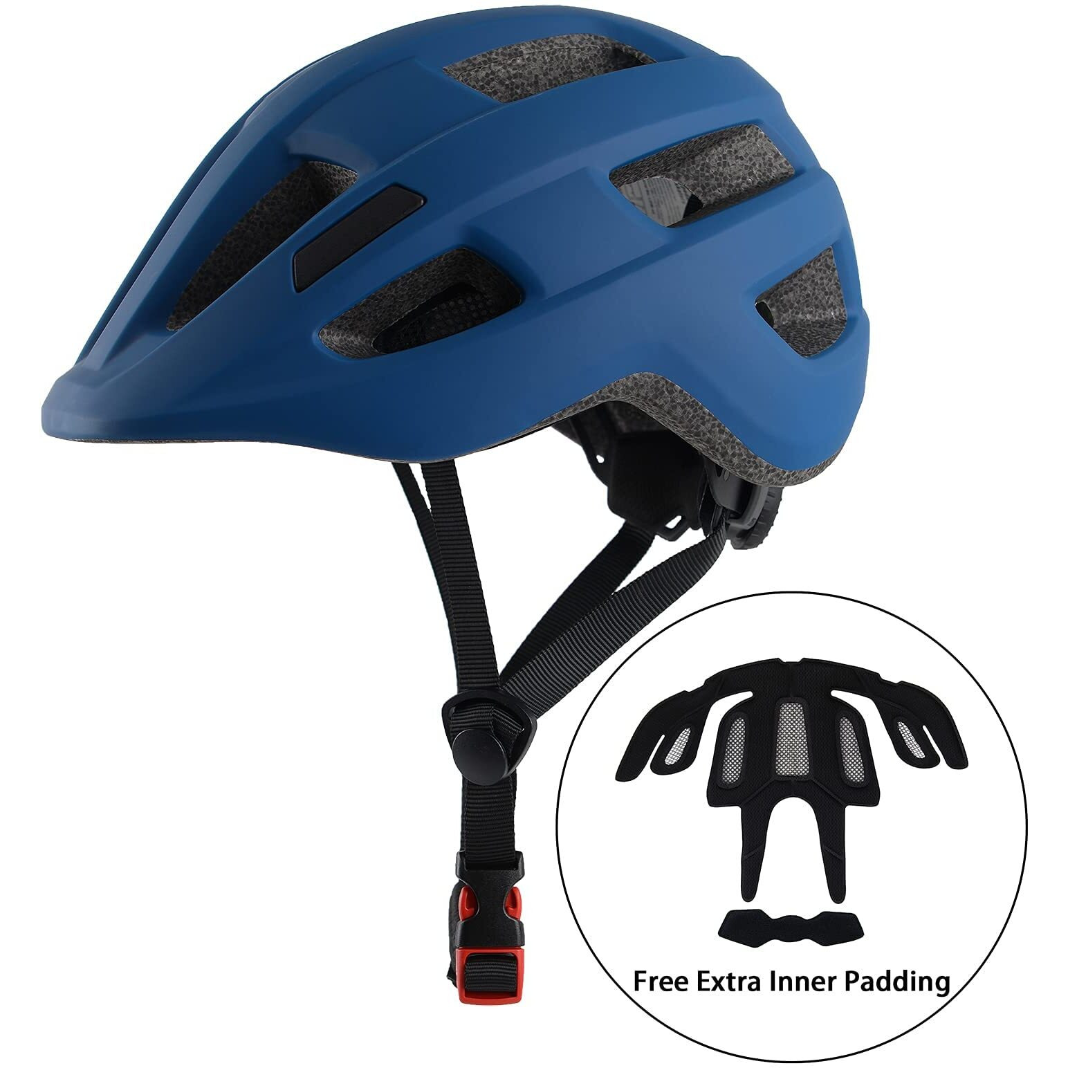 Kids Bike Helmet For Ages 1-8 Years  Adjustable Toddler Boys And Girls Helmets  Lightweight Child Infant Bicycle Cycling Scooter Sports Helmet Xs  48-50Cm  Navy Blue