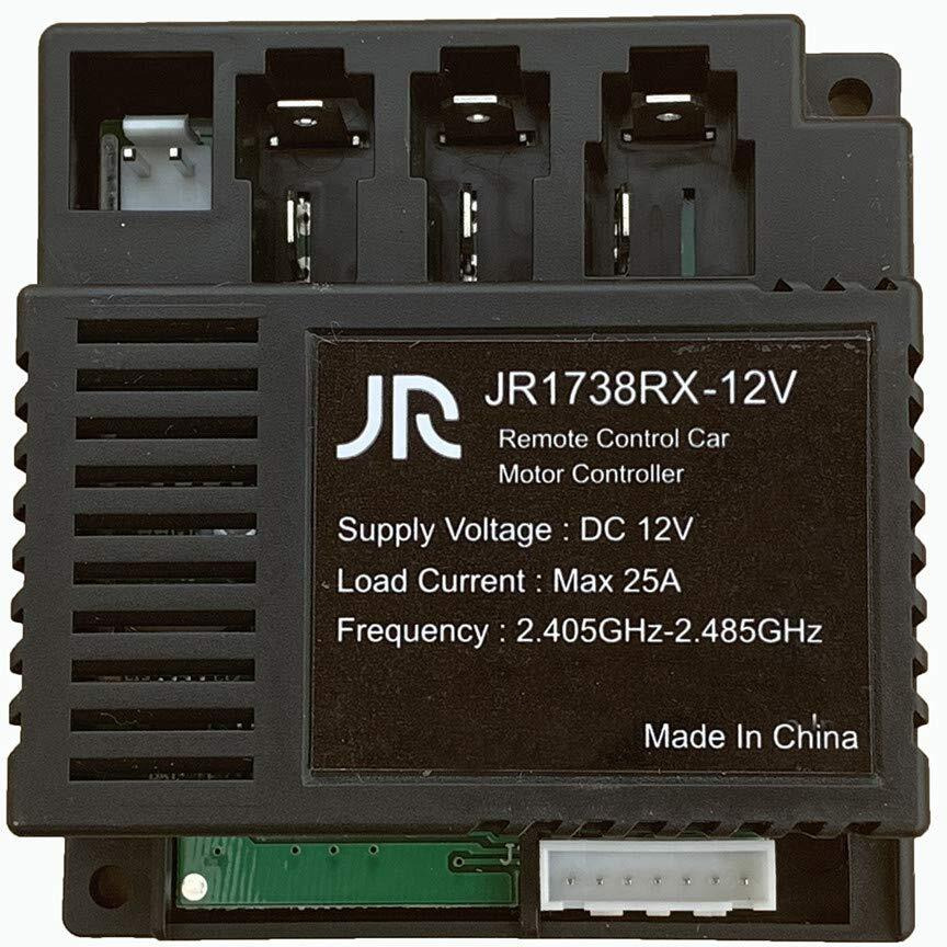 Wellye Jr1738Rx-12V Kids Powered Ride On Car 2.4G Bluetooth Remote Control And Receiver Kit Controller Control Box Accessories For Children Electric Ride On Car Replacement Parts