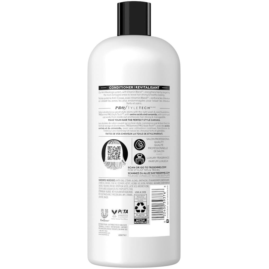 Tresemme Conditioner Breakage Defense With Vitamin B12 28 Ounce (828Ml) (2 Pack)