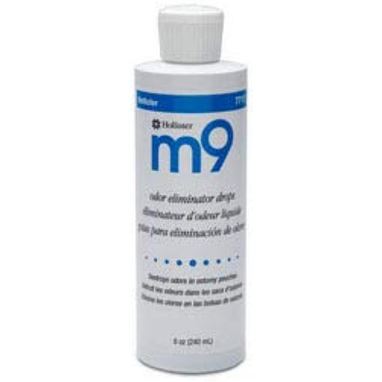 Hollister 7717 M9 Odor Eliminator Drops  Unscented  8 Oz Bottle  1 Pack - Ostomy Drops  Ostomy Supplies  Odor Neutralizer  Odor Drops For Ostomy Pouch