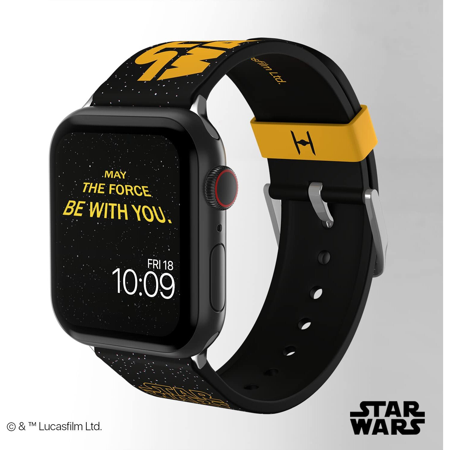 Star Wars - Galactic Smartwatch Band - Officially Licensed  Compatible With Every Size & Series Of Apple Watch (Watch Not Included)