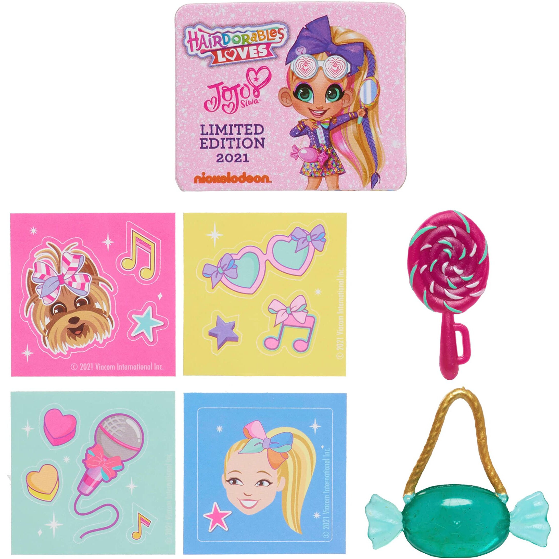 Jojo Siwa Hairdorables Loves Jojo Limited Edition Collectible Doll  Series 4  Candy Time  Includes 10 Surprises  Kids Toys For Ages 3 Up By Just Play