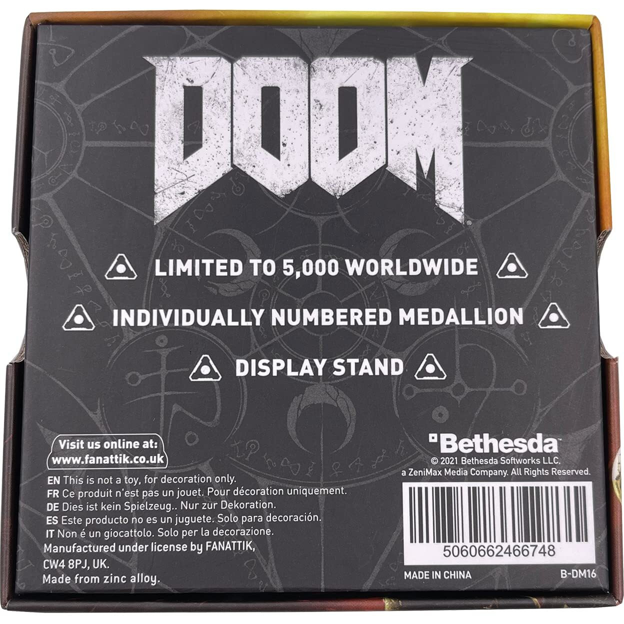 Doom Limited Edition Medallion | Baron Of Hell