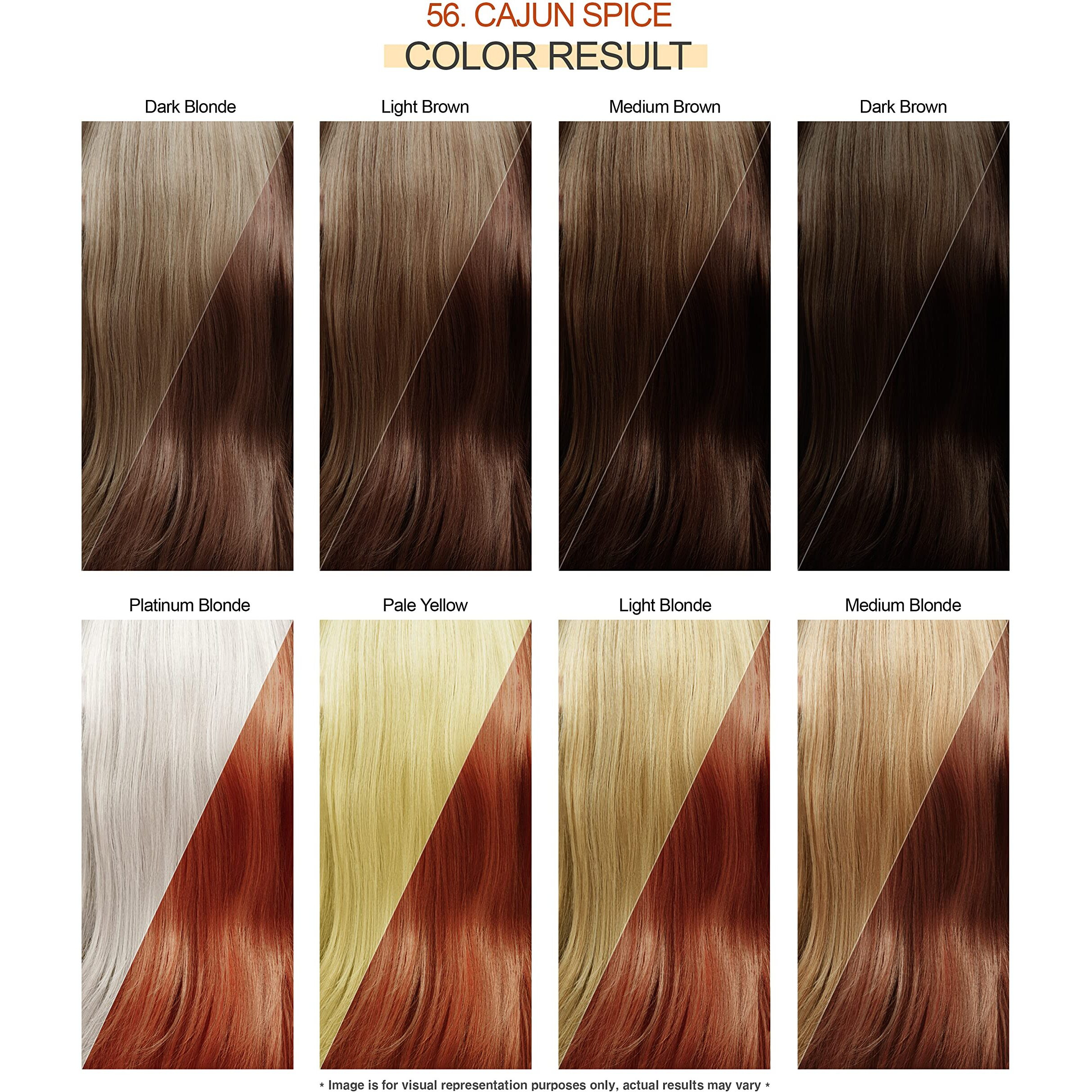 Adore Semi Permanent Hair Color - Vegan And Cruelty-Free Hair Dye - 4 Fl Oz - 056 Cajun Spice (Pack Of 1)