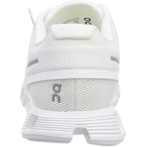 On Women's Cloud 5 Sneakers  All White  8 Medium Us