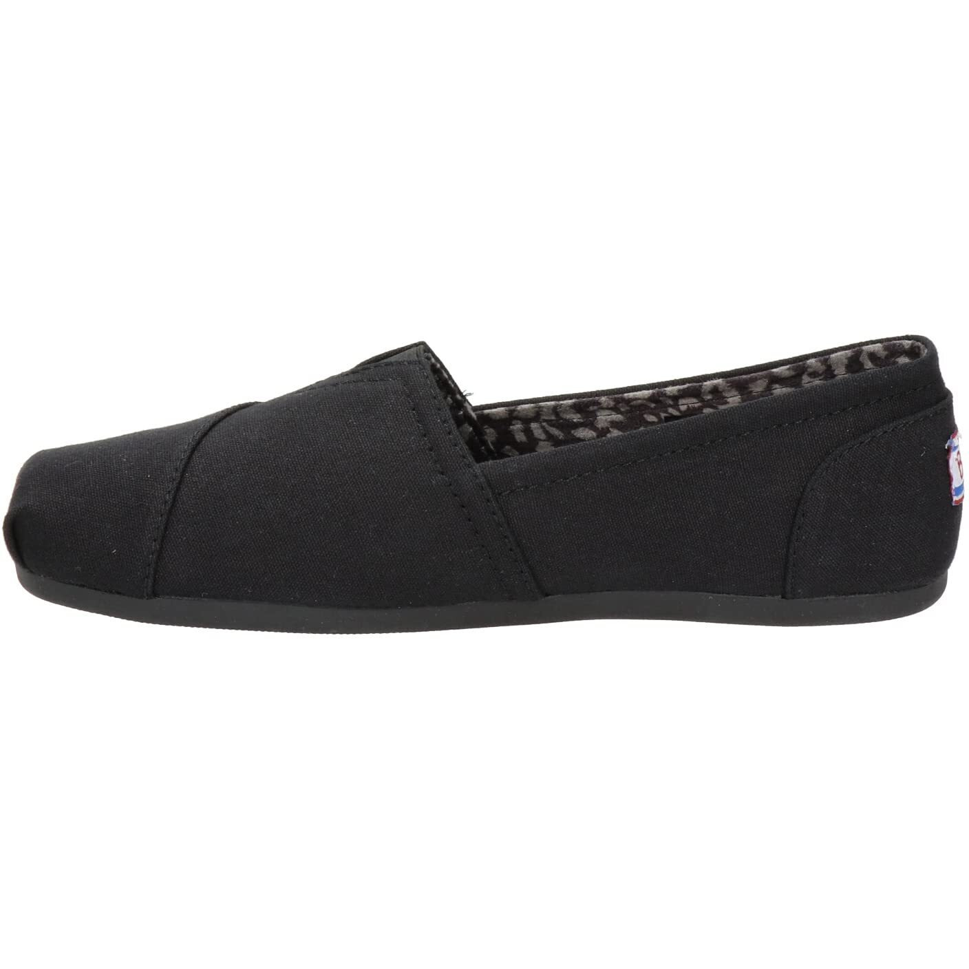 Skechers Women's Plush-Peace And Love Ballet Flat  Black  9