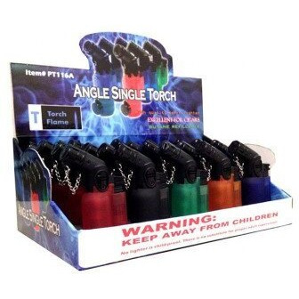 Eagle Torch 45 Angle Single Flame Torch Pt116A Assorted Colors 3"" Pack Of 20
