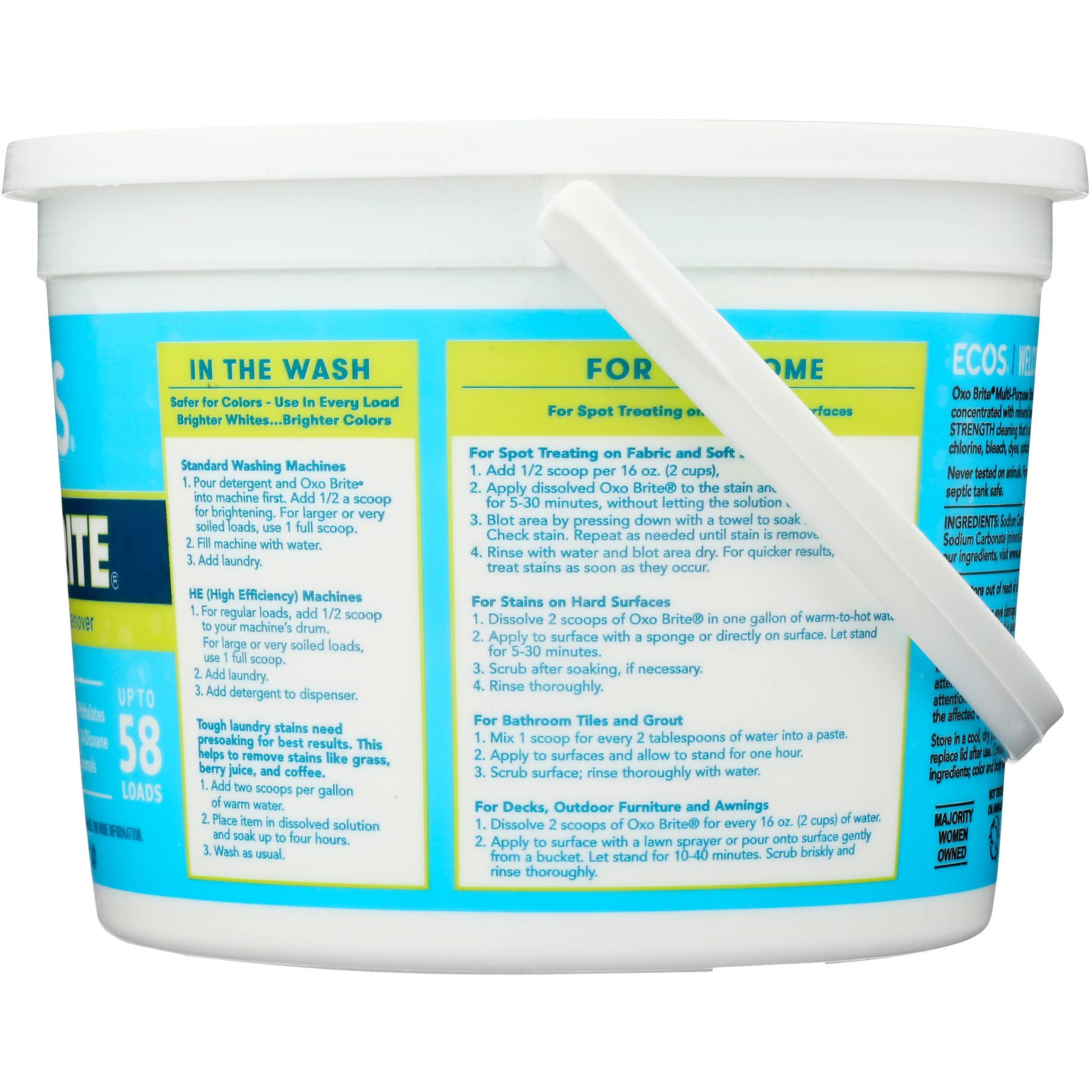 Oxo Brite  No Chlorine Bleach  3.6 Lb