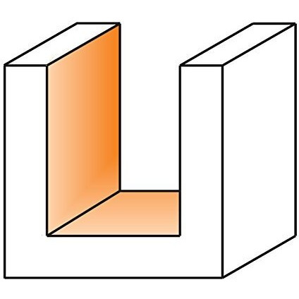 Cmt 191.008.11 Solid Carbide Upcut Spiral Bit  1/4-Inch Diameter By 2-1/2-Inch Length  1/4-Inch Shank Silver