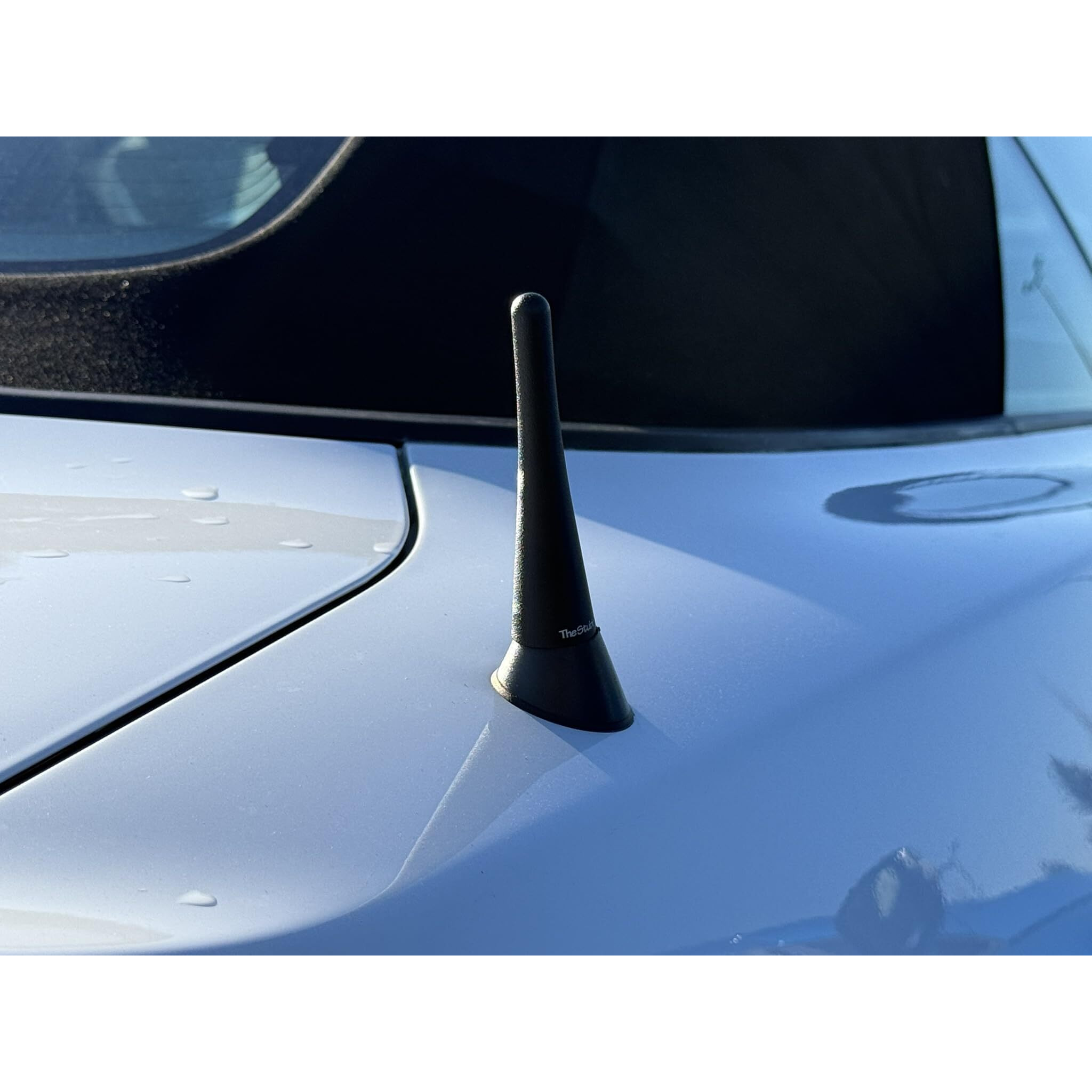 Cravenspeed Stubby Antenna Compatible With Ford Mustang Convertibles 2015-2023 | 3.8 Inches | Short Antenna Replacement | Made In The Usa