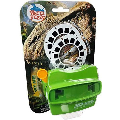 Back To Basics Warm Fuzzy Toys - 3D Viewer  Dinosaurs Multi