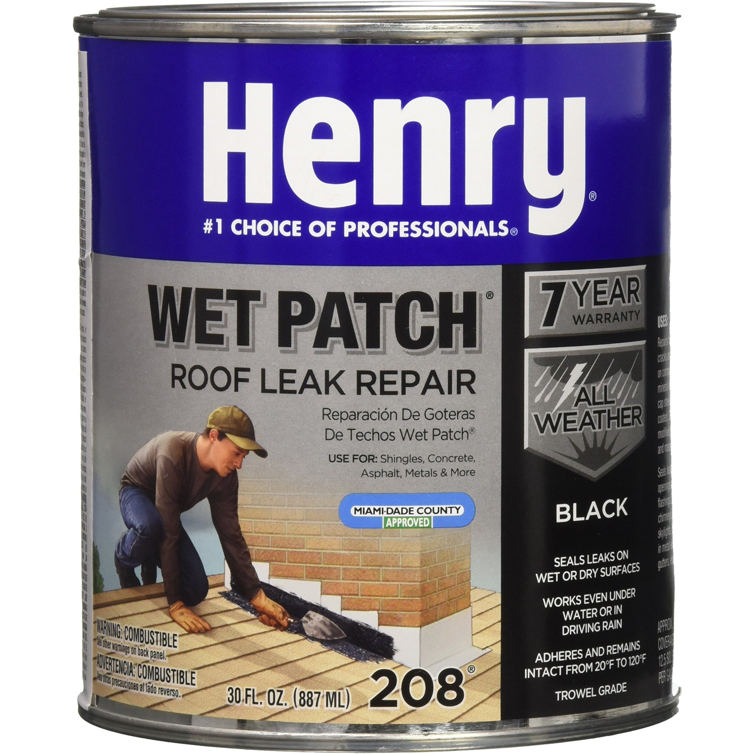 Henry He208030 Roof Cement  Classic Assorted