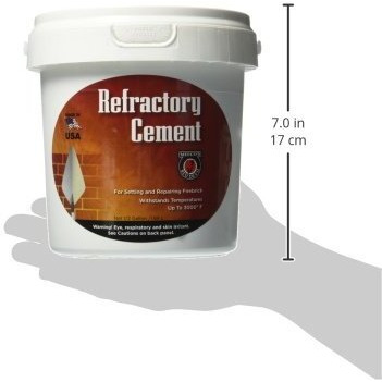 Meeco's Red Devil 610 Refractory Cement - Indoor Use Only