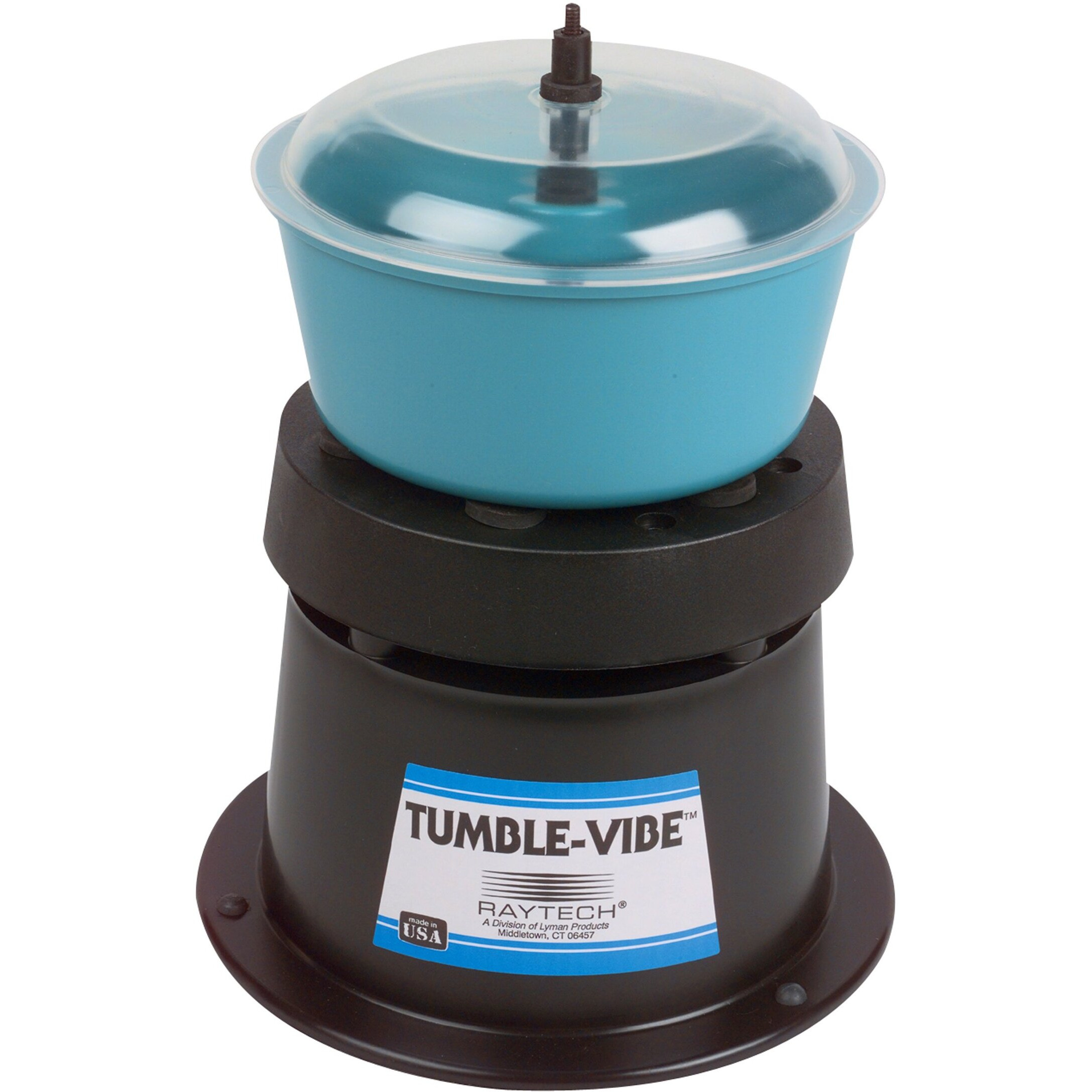 Raytech 23-001 Tv-5 Standard Vibratory Plastic Tumbler  0.05 Cubic Feet Bowl Capacity  115V  60 Hz