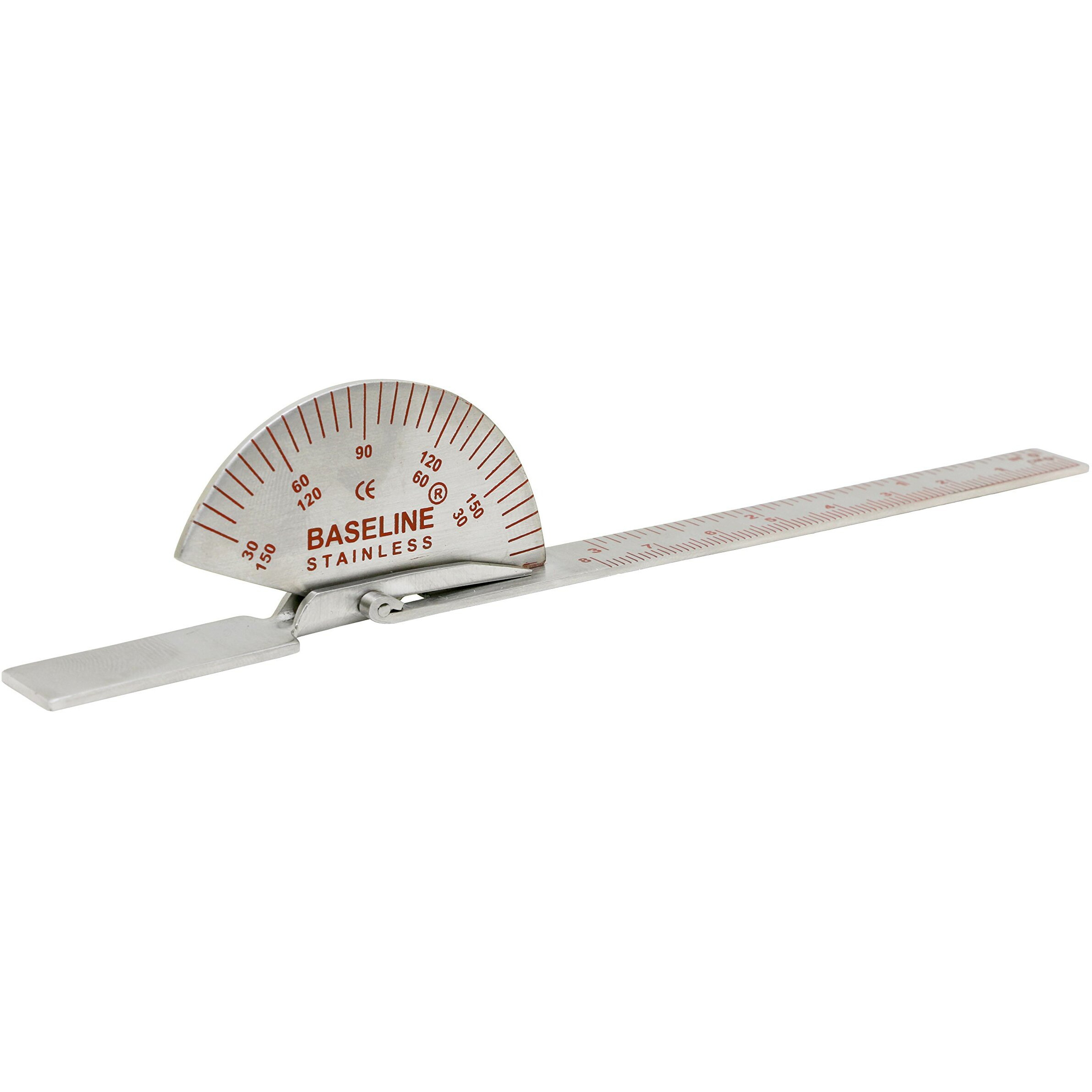 Baseline 12-1010 Stainless Steel Finger Goniometer  6"" Length