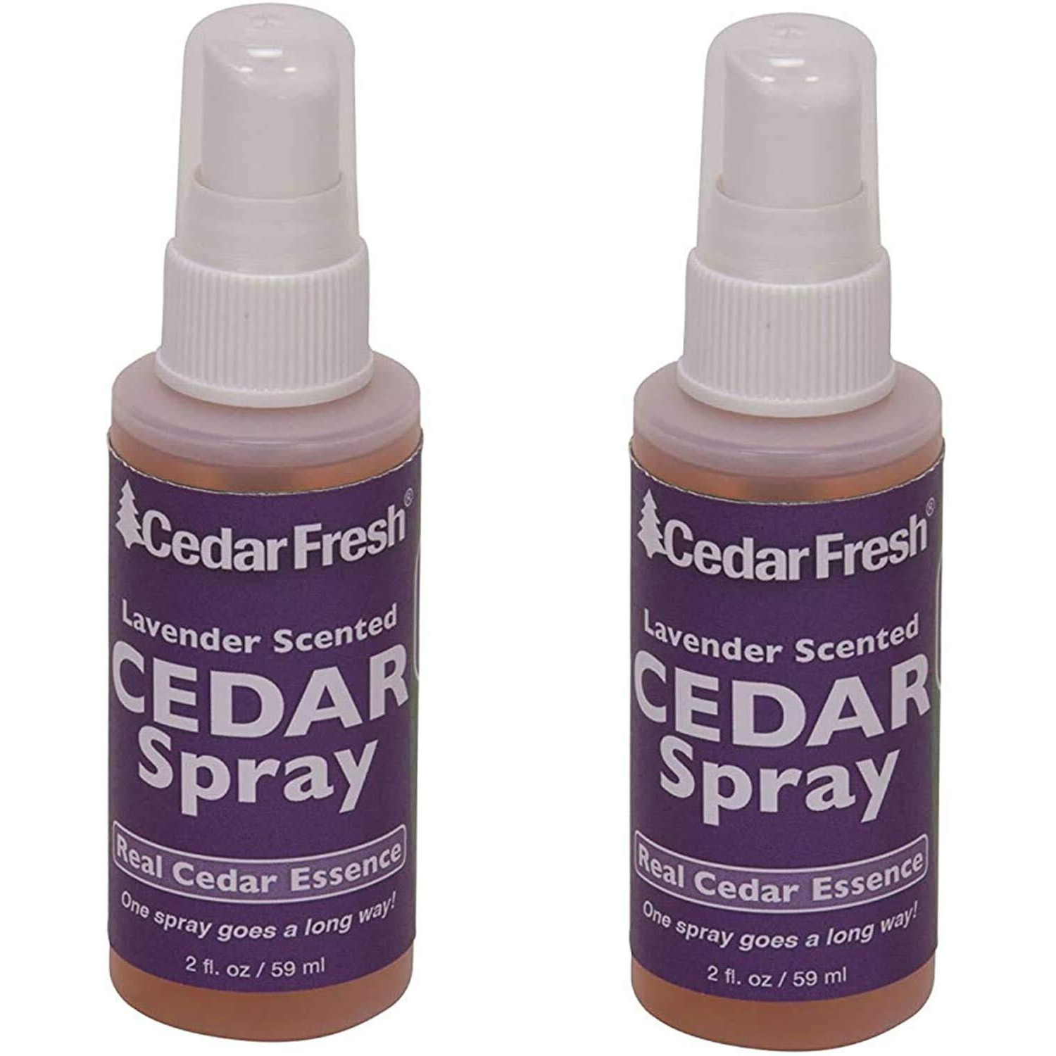 Household Essentials Cedarfresh 84802 Cedar Power Spray With Lavender Essence Scent  2 Fl. Oz. - 2 Pack
