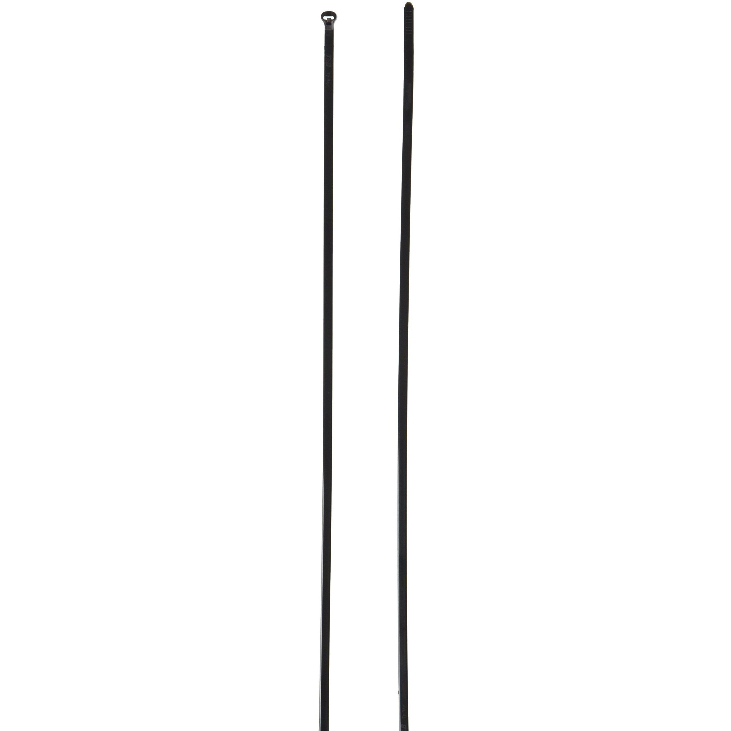 Ty-Rap Ty26Mx Cable Tie  40 Lb. 11"" Ultraviolet Resistant Black Nylon With Stainless Steel Locking Device Bulk (Pack Of 1000)