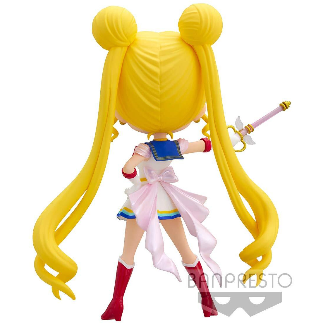 Banpresto 17563 Pretty Guardian Sailor Moon Eternal - The Movie- Q Posket - Super Sailor Moon - Moon Kaleidoscope Version - (Repeat) Figure