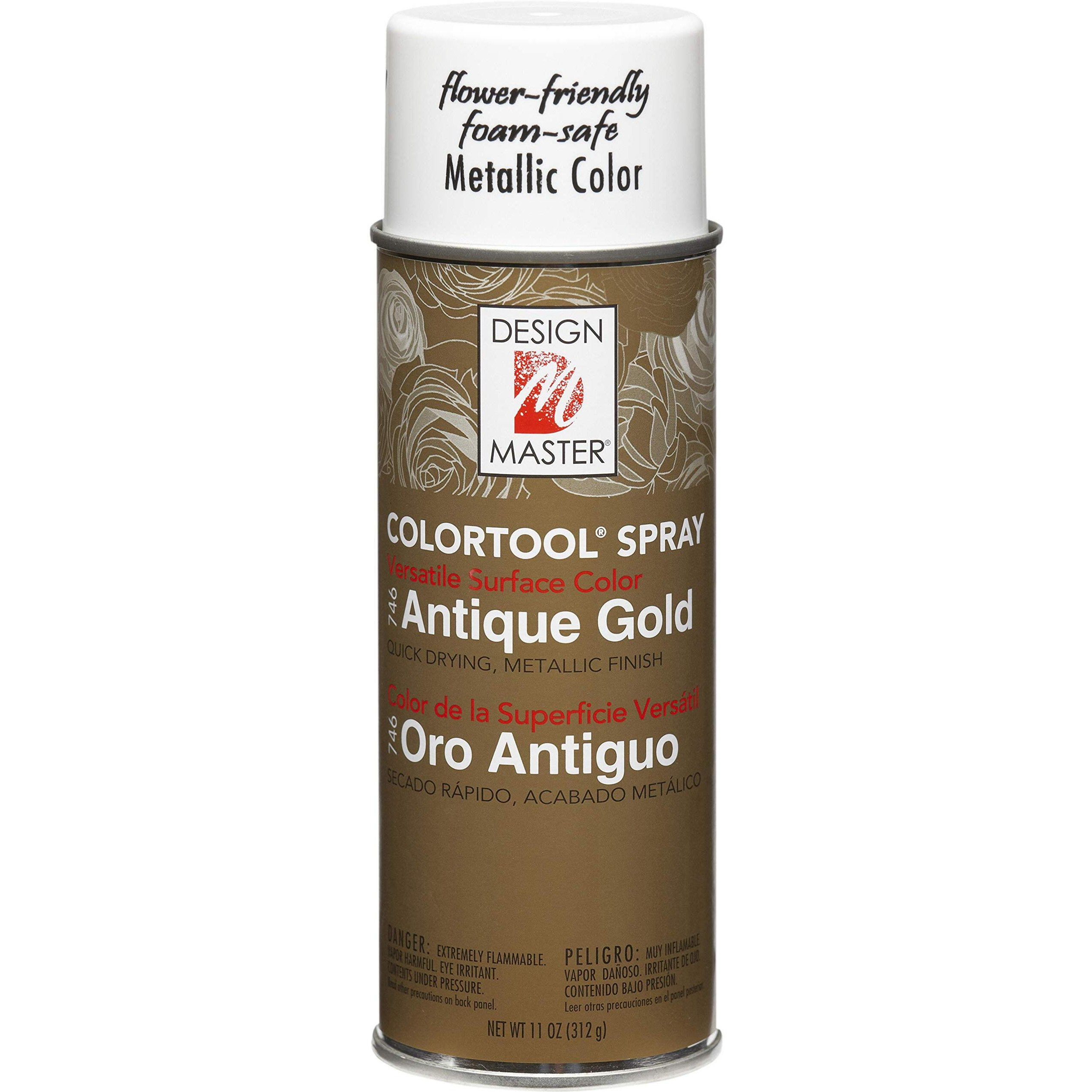 Design Master 746 Garden  Antique Gold  11 Ounces