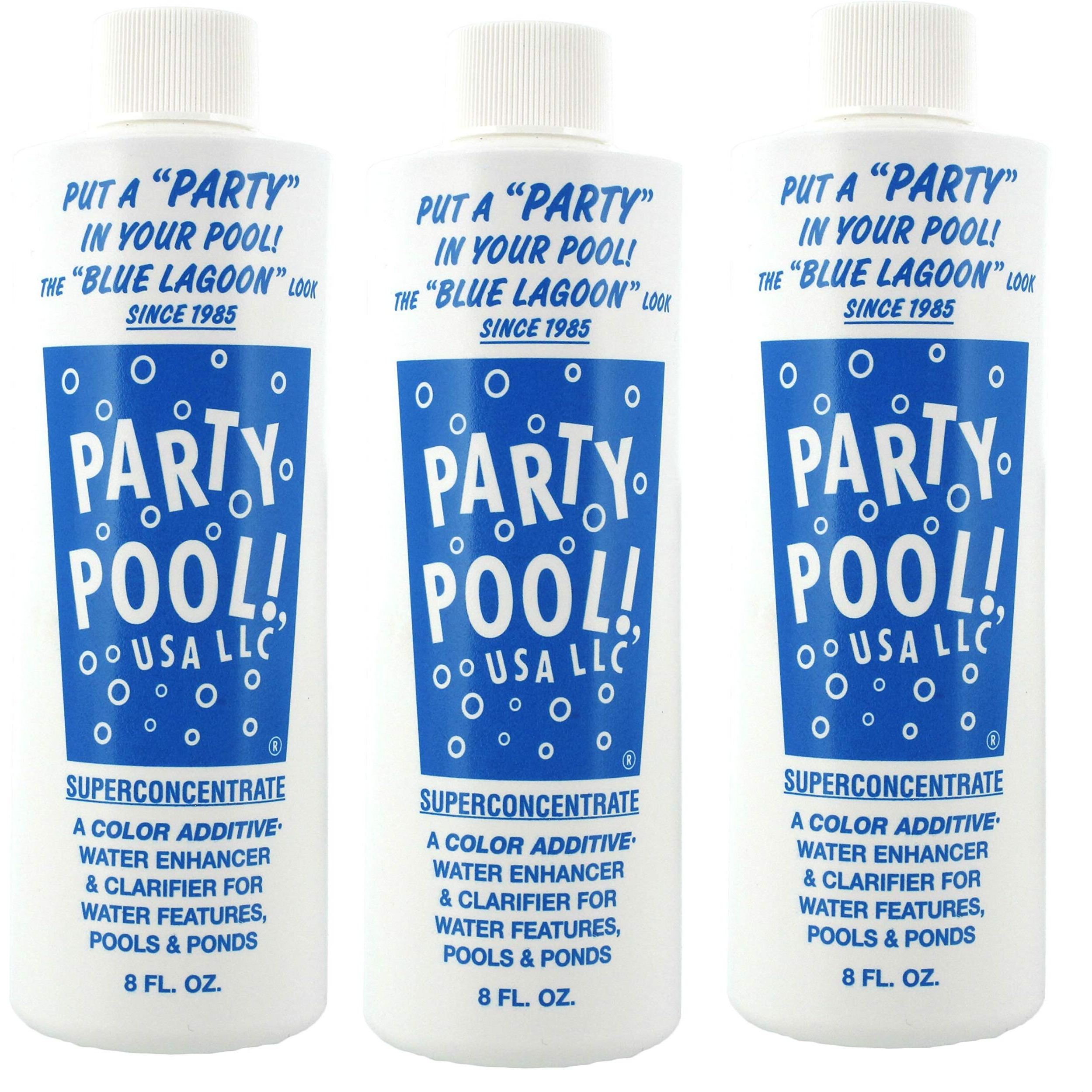 3 Pack - Party Pool Color Additive Blue Lagoon 47016-00008
