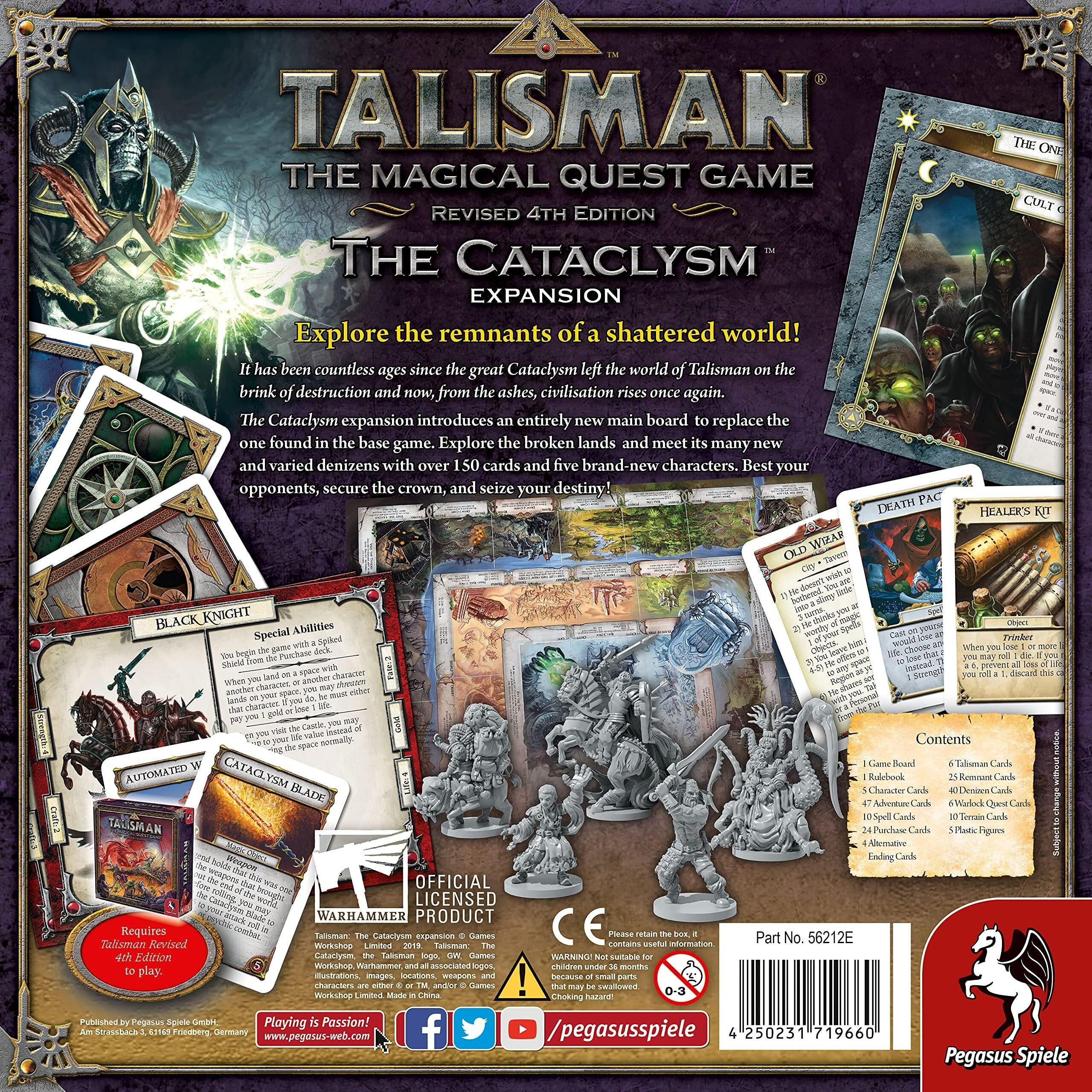 Pegasus Spiele Talisman The Cataclysm   Orange