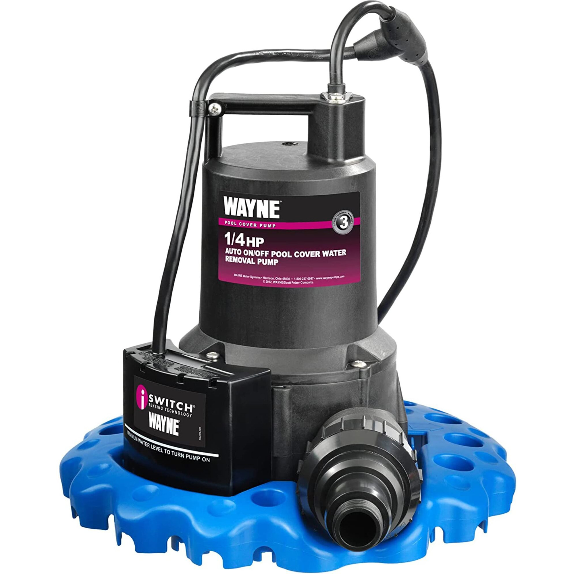 Wayne 57729-Wynp Wapc250 Pool Cover Pump  Blue