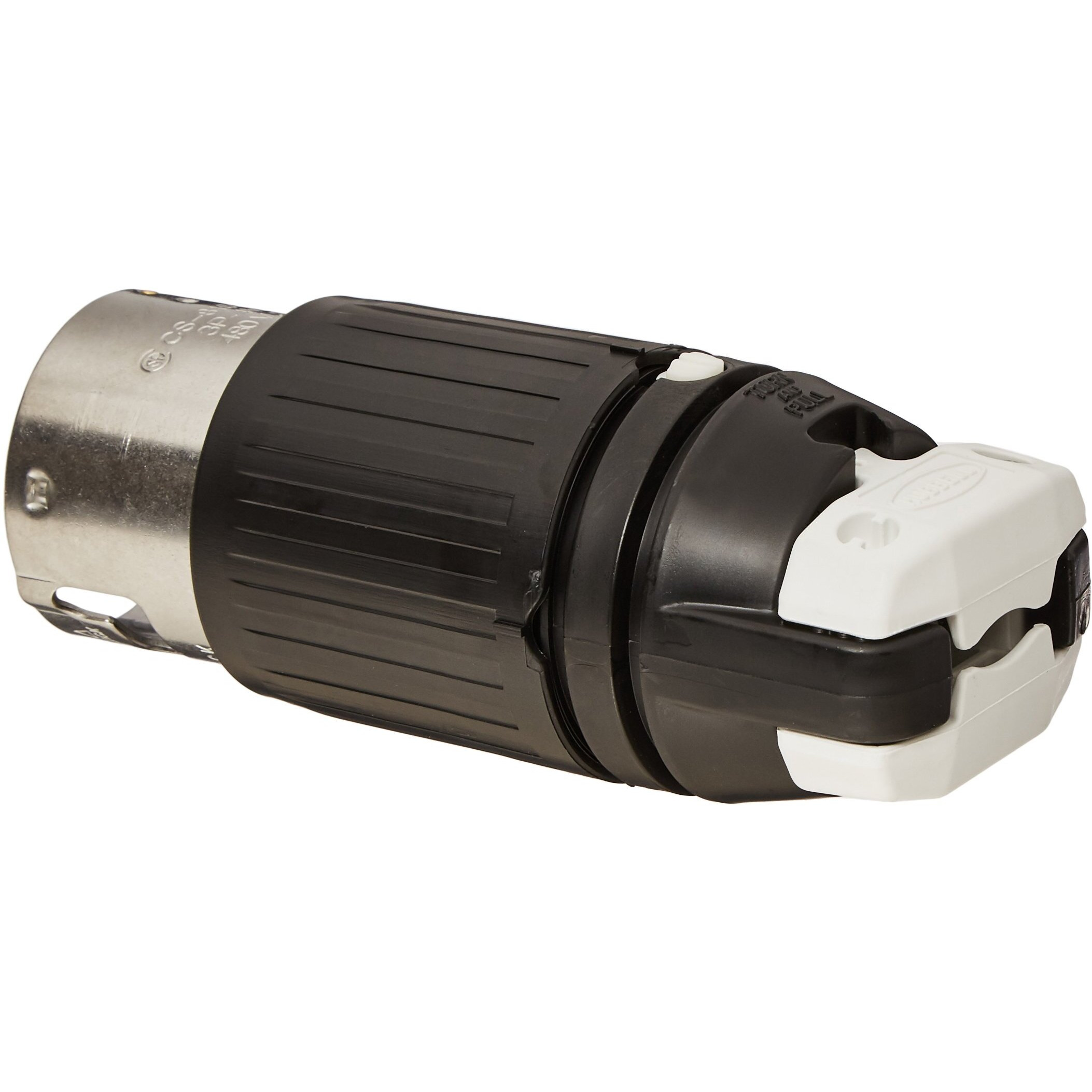 Hubbell Cs8165C Locking Plug  50 Amp  480V  3 Pole And 4 Wire
