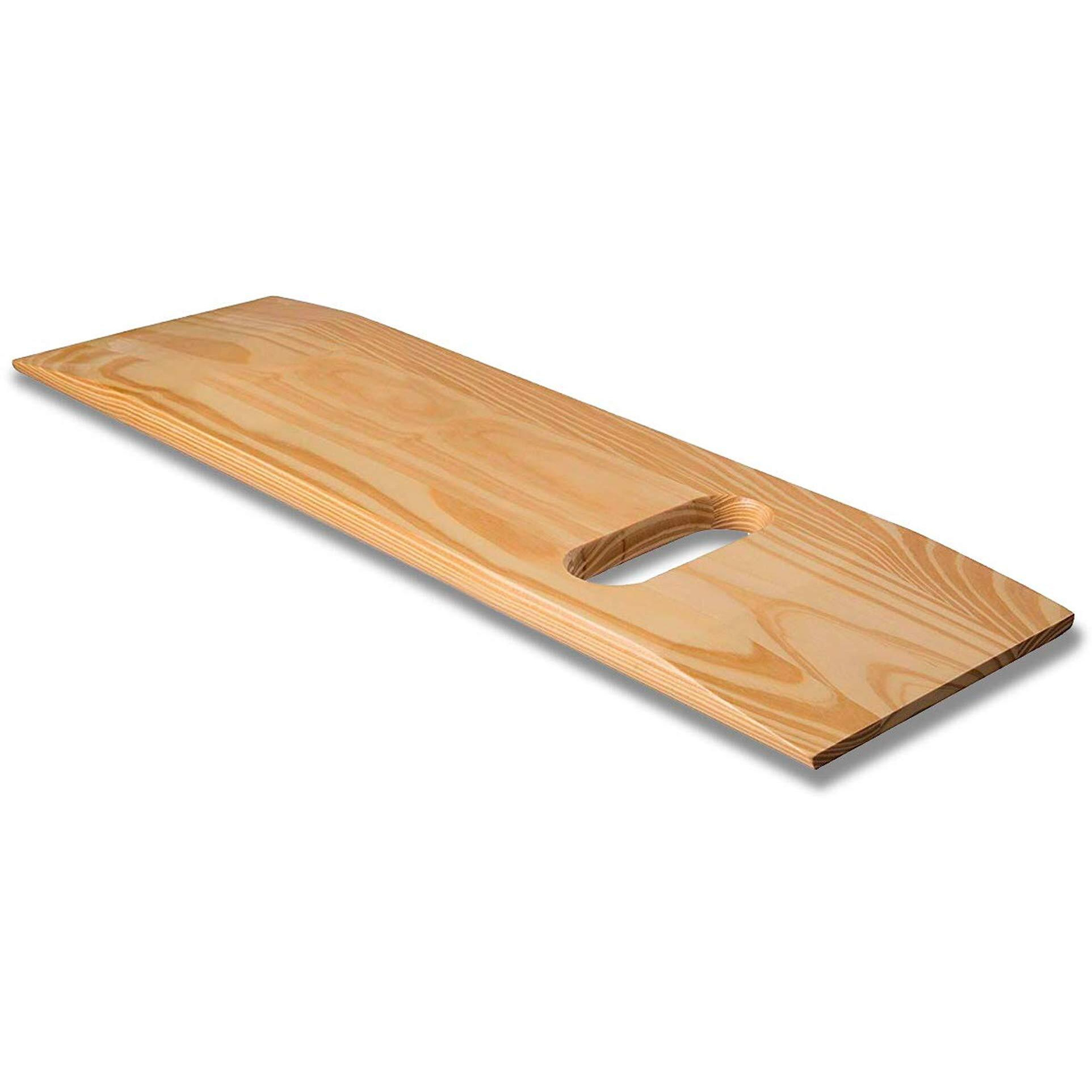 Dmi Transfer Board And Slide Board Made Of Heavy-Duty Wood For Patient  Senior And Handicap Move Assist And Slide Transfers  Holds Up To 440 Pounds  Fsa Hsa Eligible  1 Cut Out Handle  24 X 8 X .75