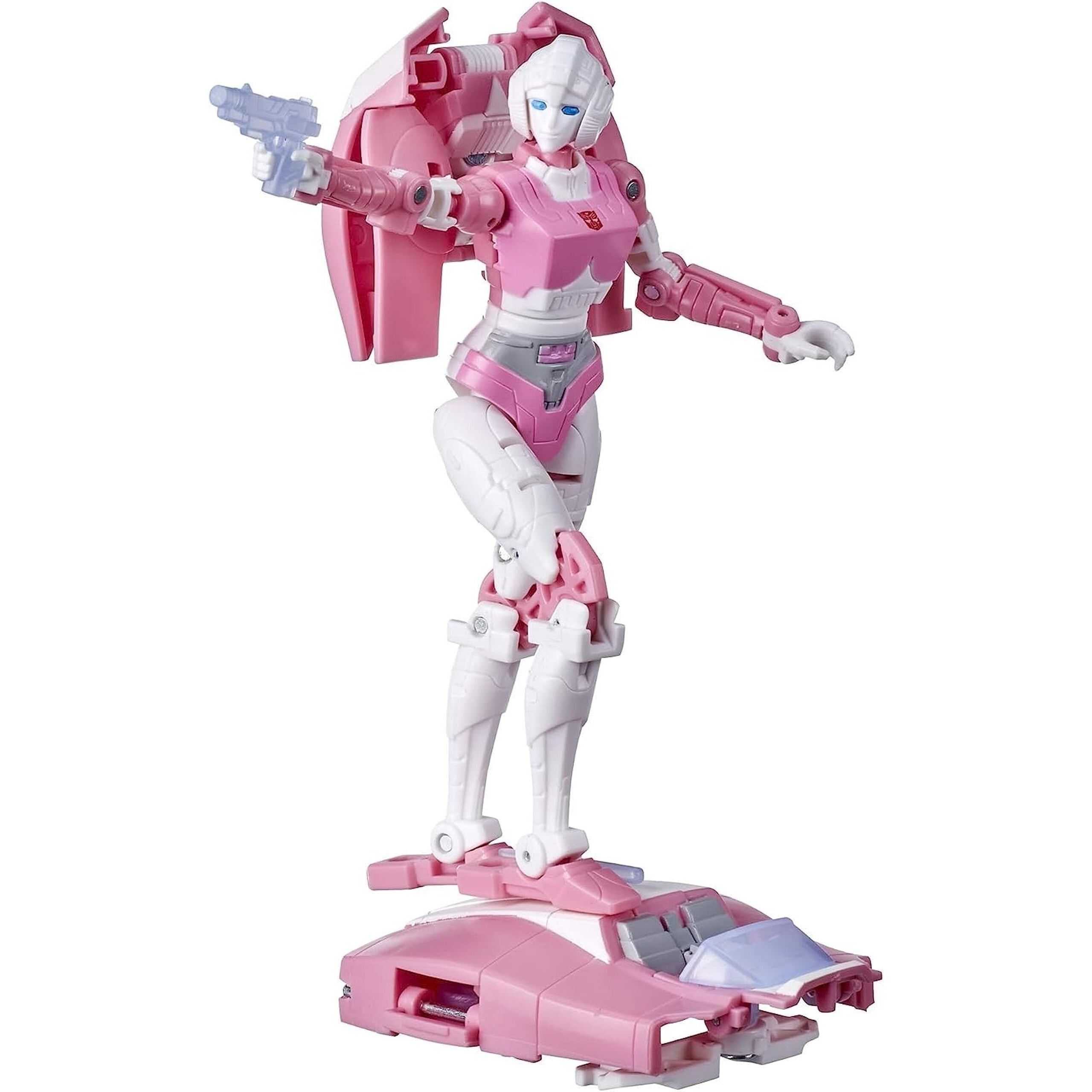 Transformers Toys Generations War For Cybertron Kingdom Deluxe Wfc-K17 Arcee Action Figure - Kids Ages 8 And Up  5.5-Inch