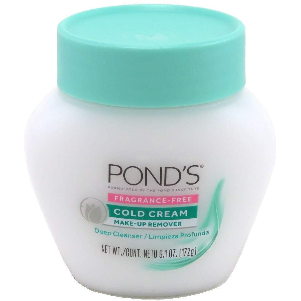 Pond's Fragrance-Free Cold Cream Make-Up Remover 6.1 Oz