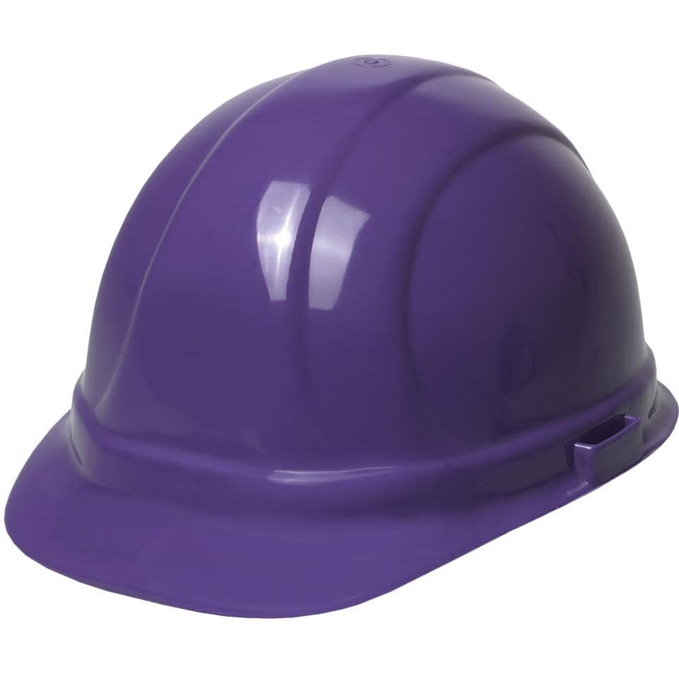 Erb 19988 Omega Ii Cap Style Hard Hat With Mega Ratchet  Purple